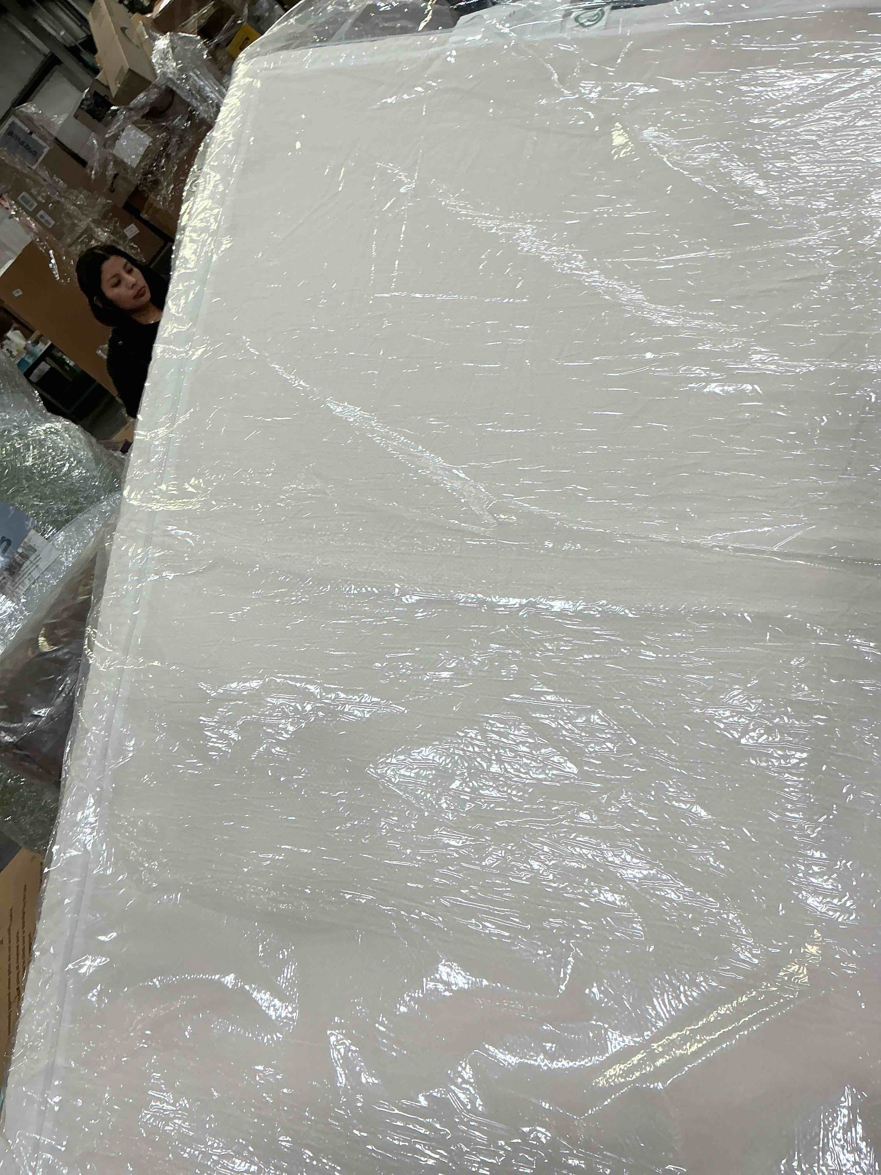 Condition photo showing Good Condition for bdeus 2 inch twin memory foam mattress topper with collagen-rich cover, soft mattress pad for skin-hydrating & back pain relief, certipur-us certified