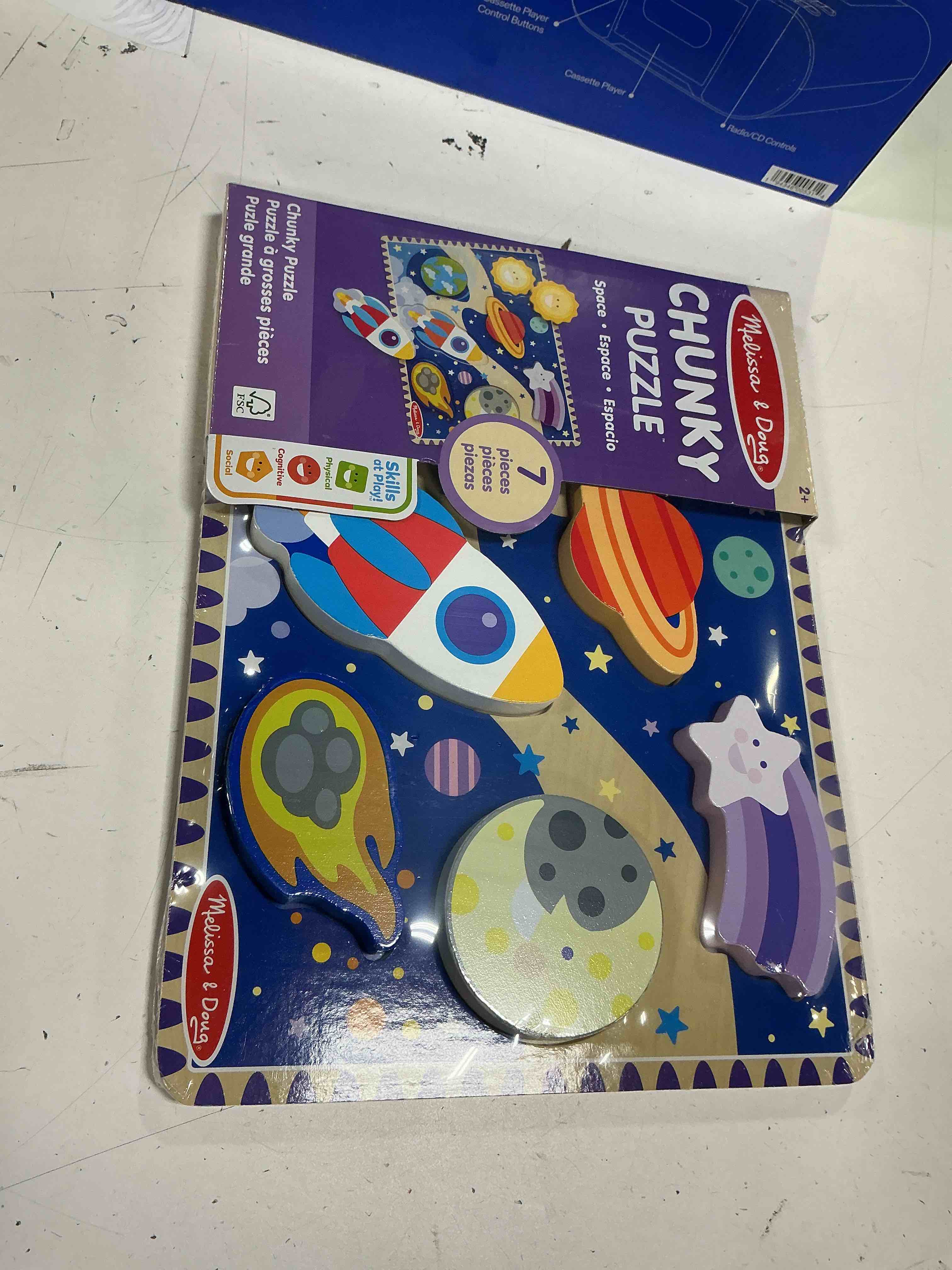 Condition photo showing New/Like New for chunky puzzle space