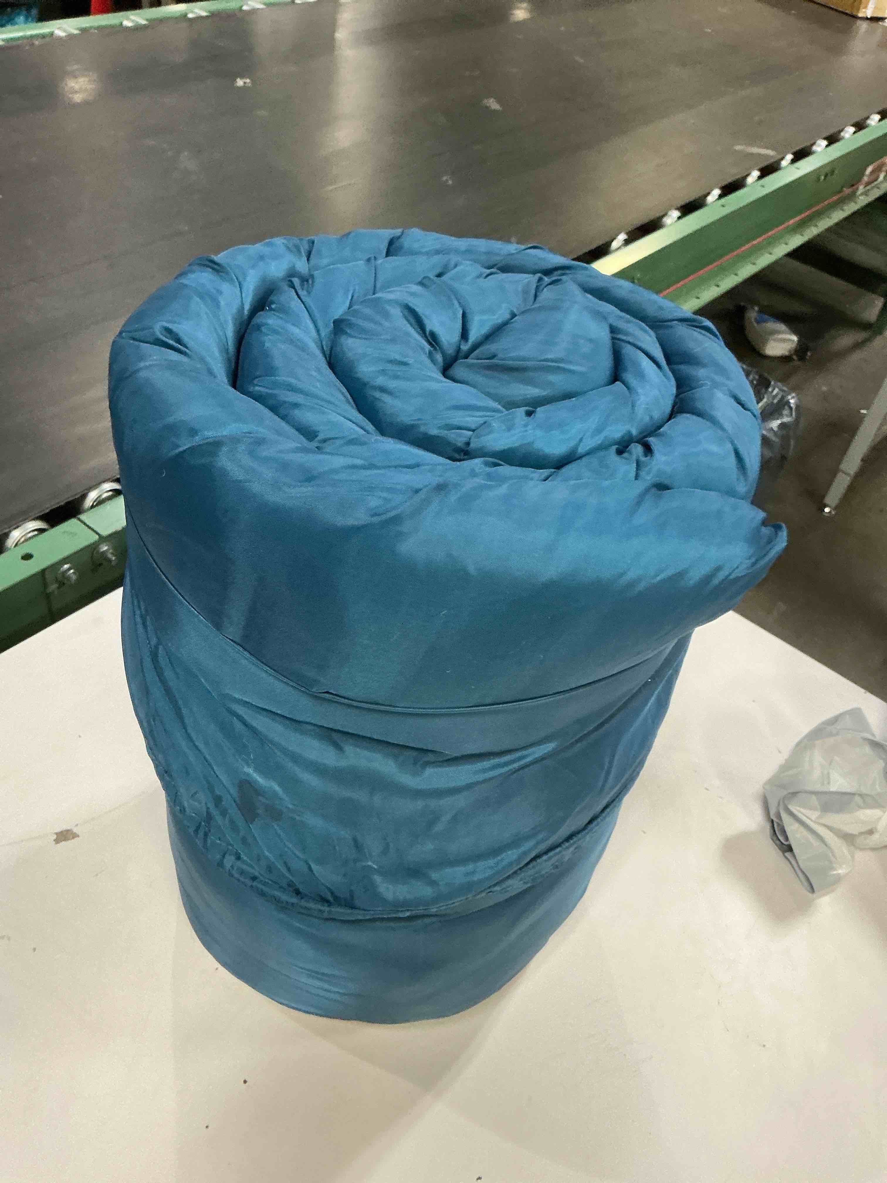 Condition photo showing Good Condition for ozark trail 35-degree cool weather rectangular sleeping bag blue 33 x77