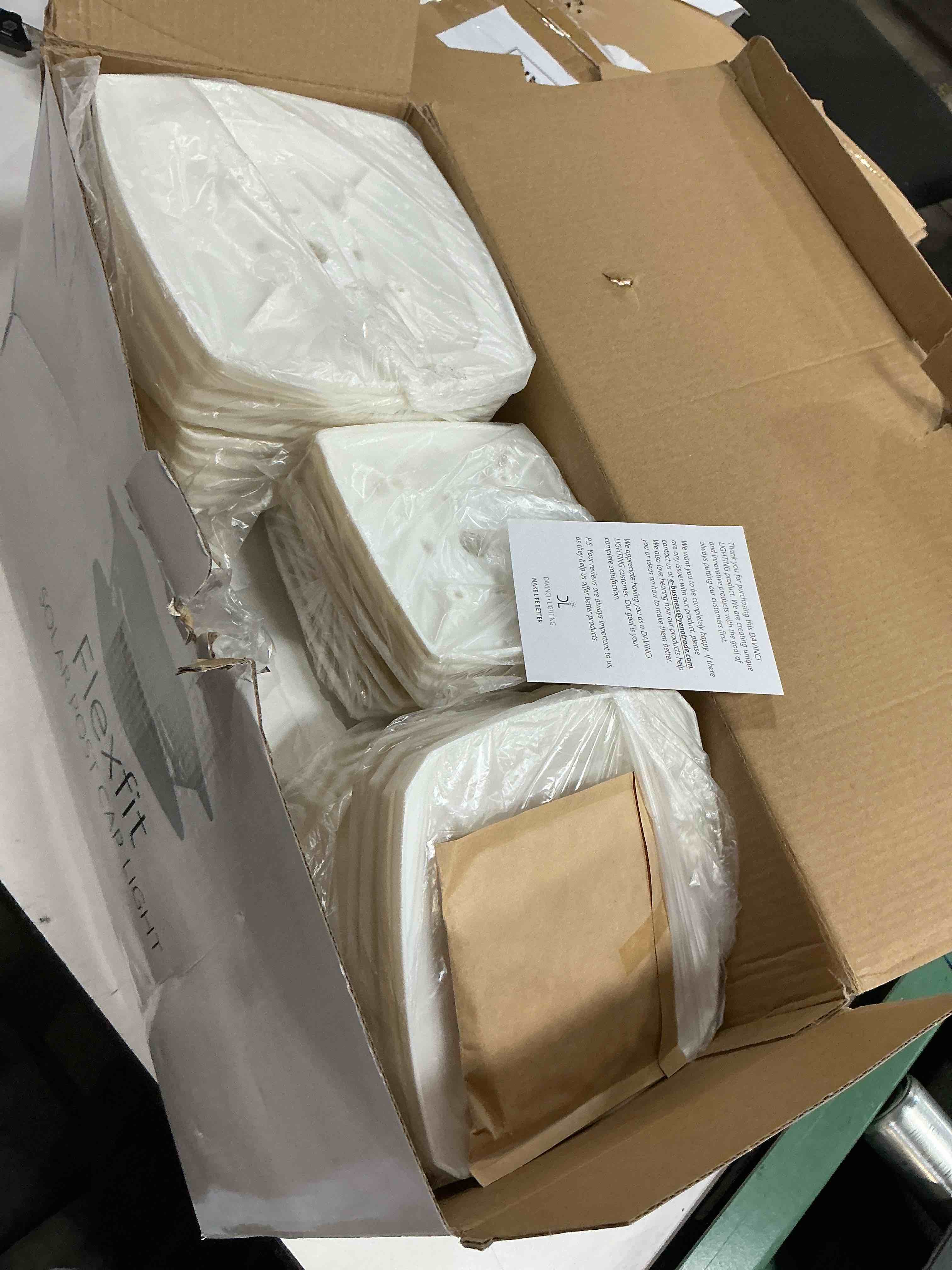 Condition photo showing Good Condition for solar post cap lights outdoor