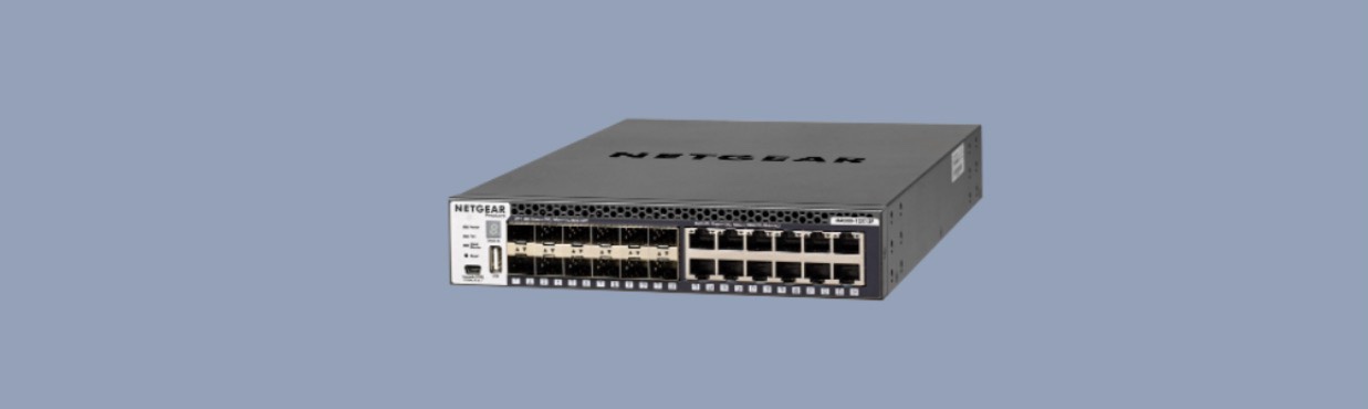m4300-12x12f (xsm4324s) - stackable managed switch with 24x10g including 12x10gbase-t and 12xsfp+ layer 3