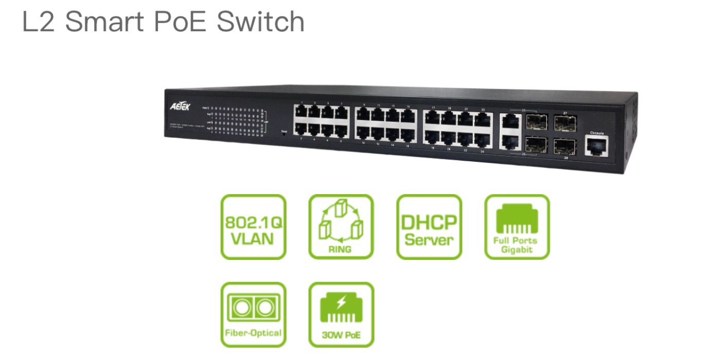 l2 smart poe switch