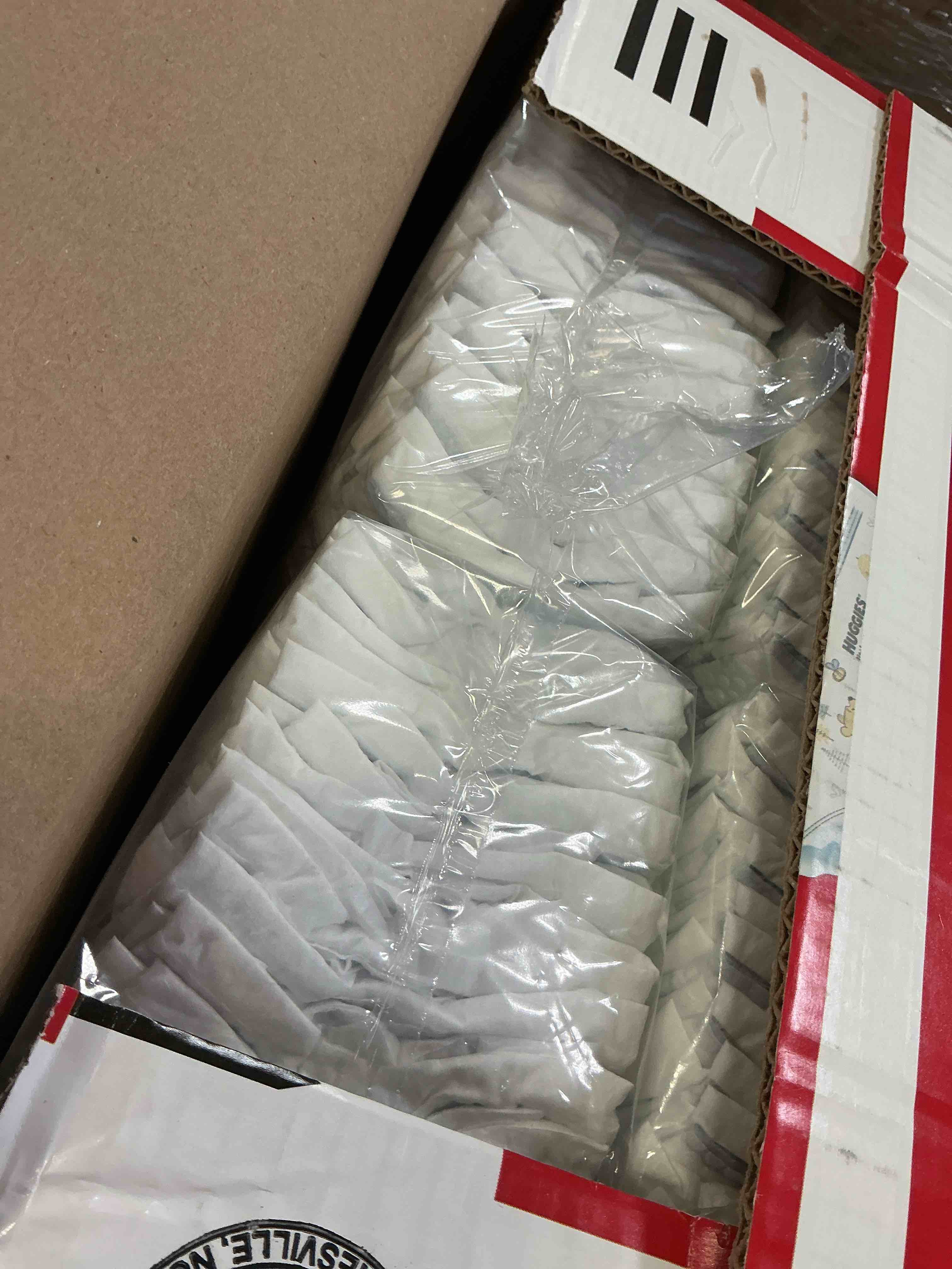 Condition photo showing Good Condition for huggies little snugglers diapers - size 1 - 168ct