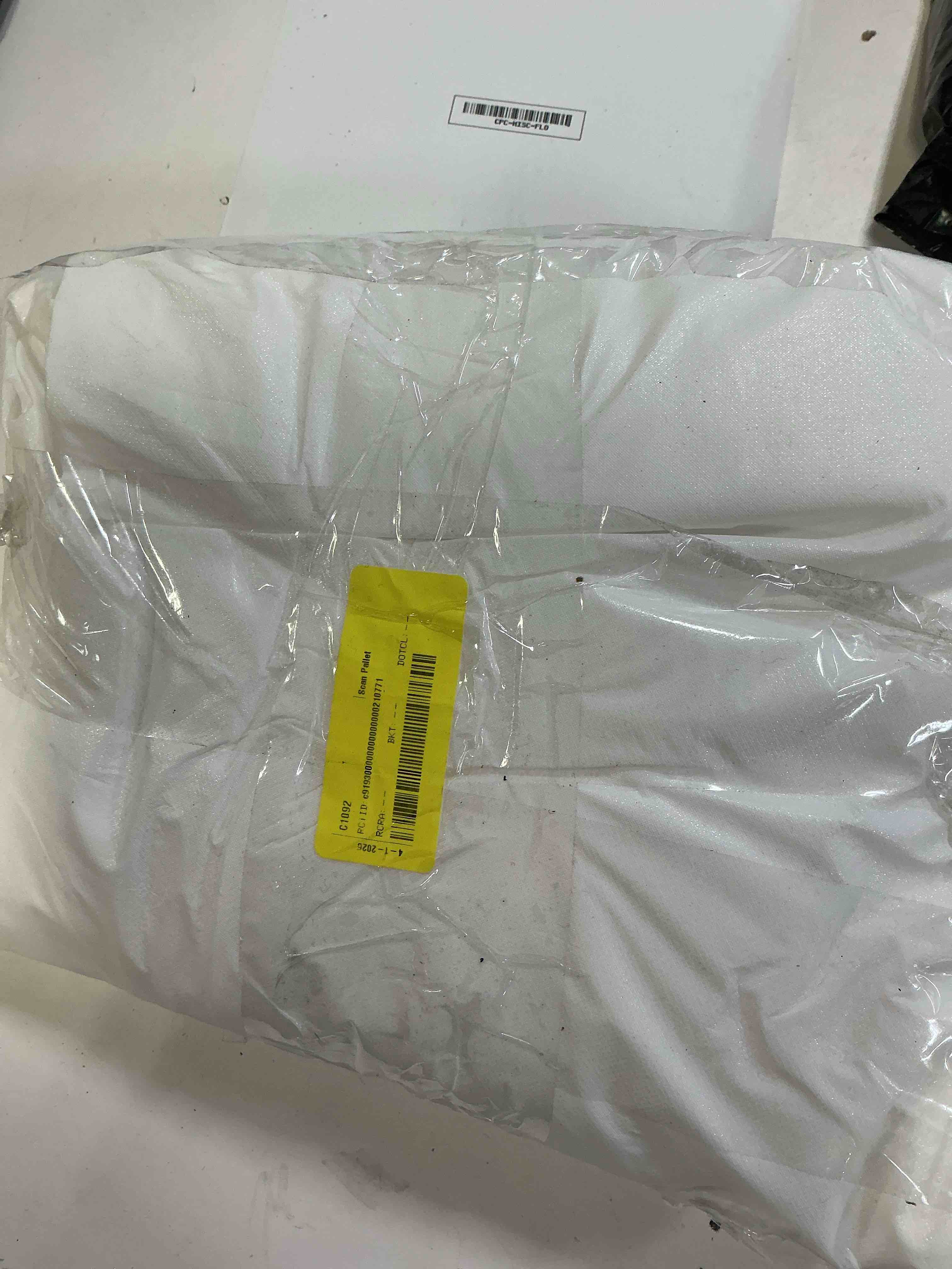 Condition photo showing As Is for mainstays waterproof mattress protector