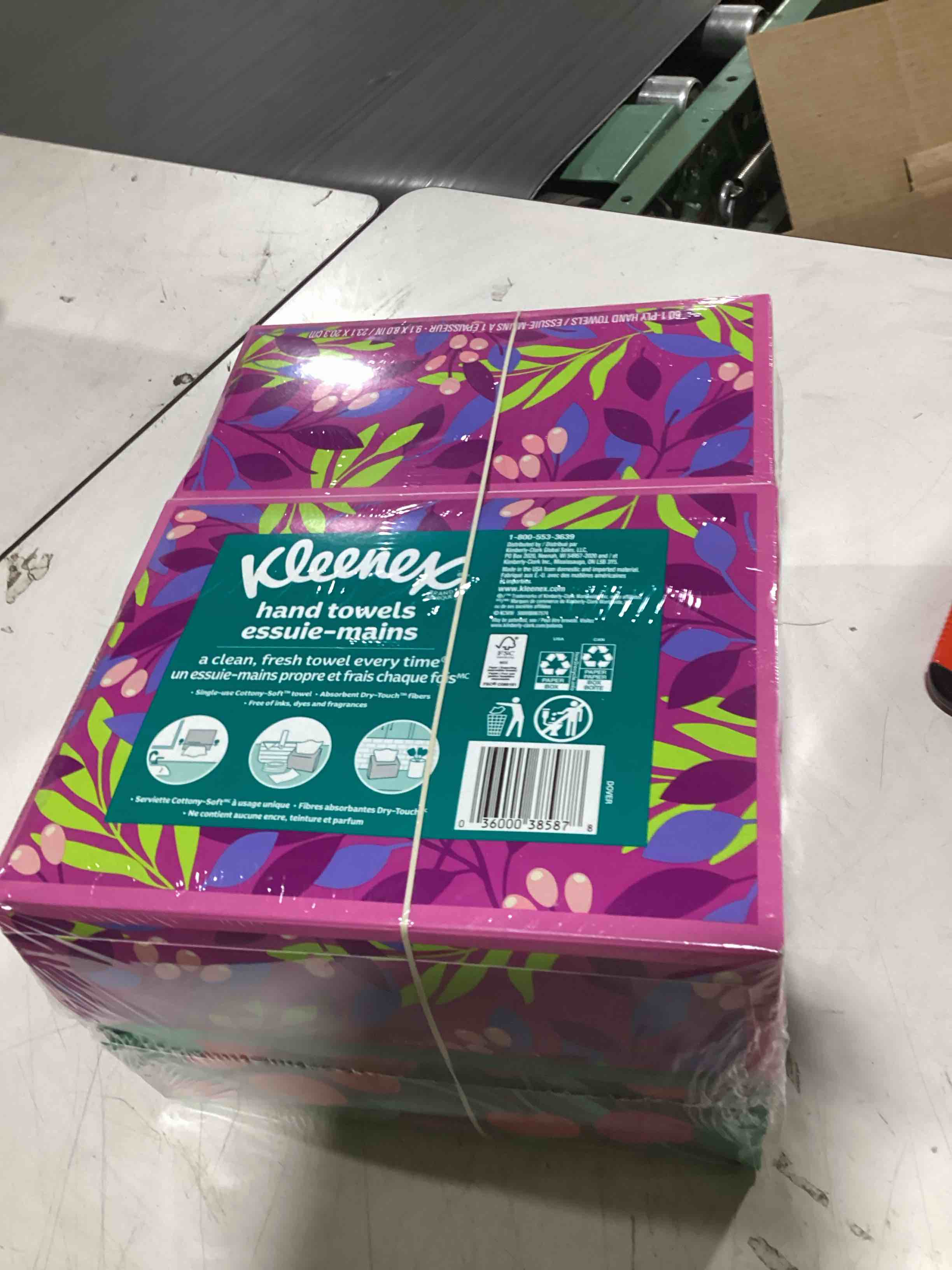 Kleenex 2740008 Hand Towels 1-Ply 60 Towels/4 Box (38586)