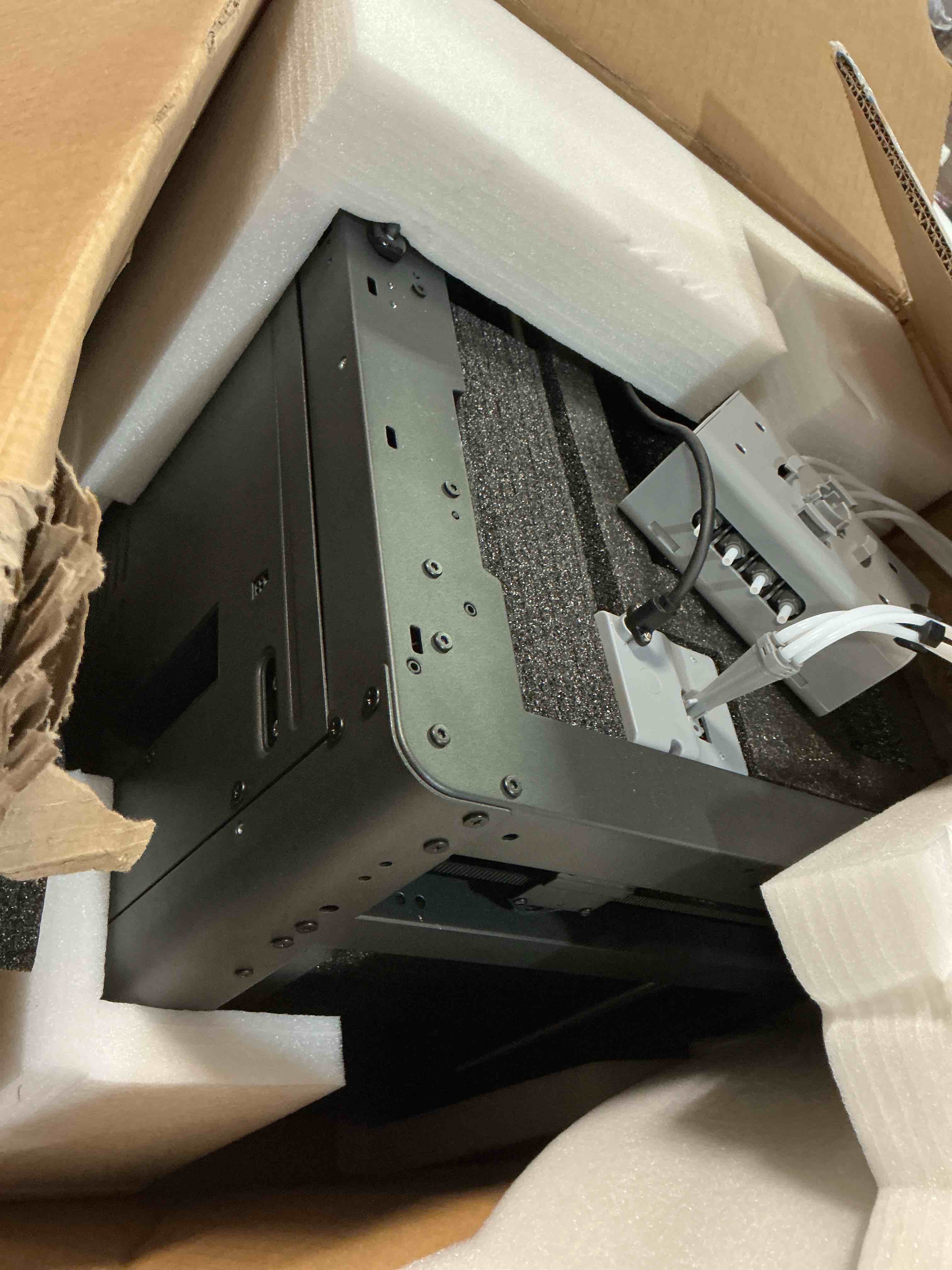 Condition photo showing As Is for FLASHFORGE 3D Printer AD5X w/o Filament, IFS Multi-Color Printing, CoreXY 600mm/s High Speed & Precision, Auto Calibration & Vibration Compensation, 300? Direct Drive Extruder Unleash Your Creativity