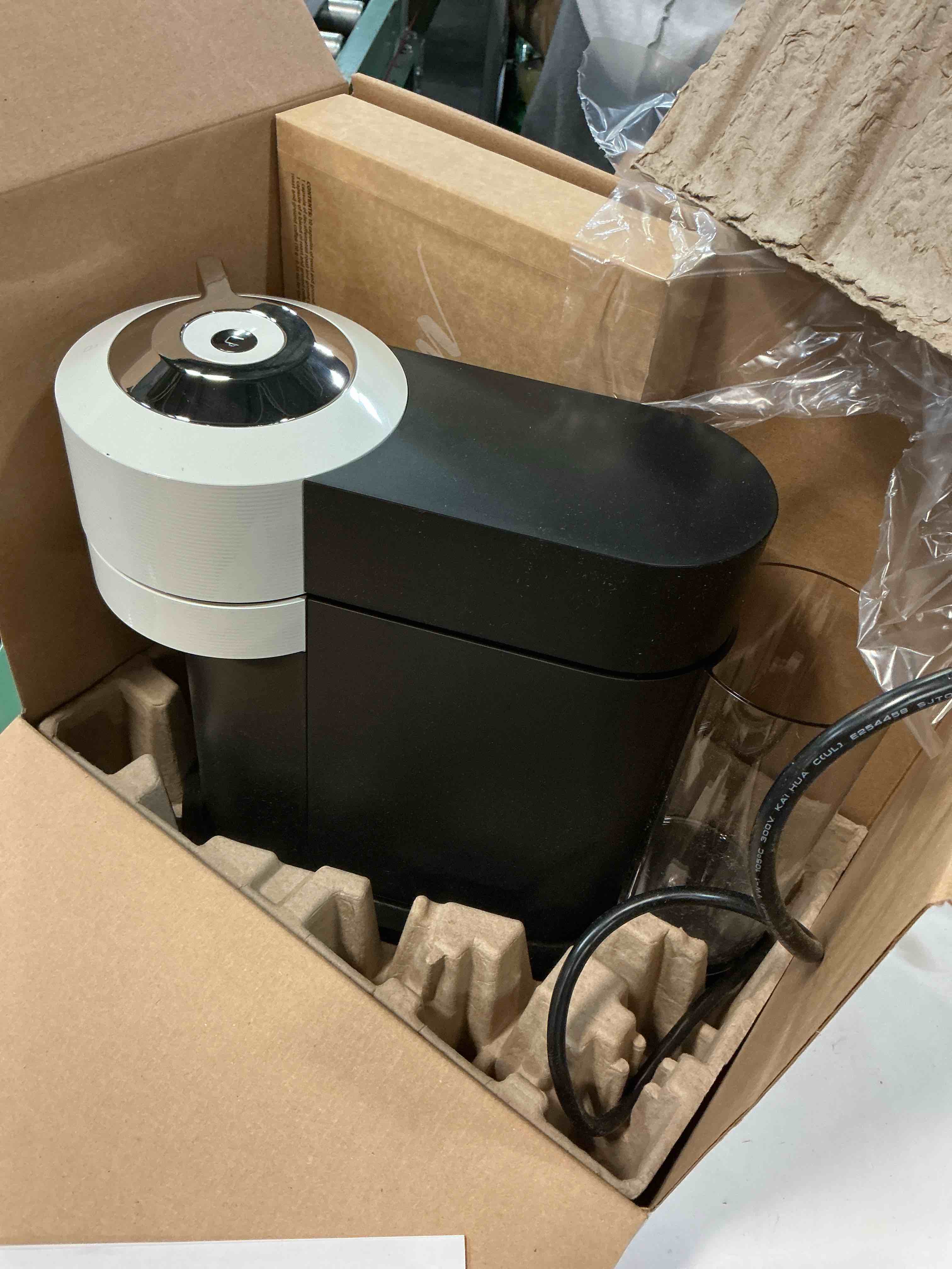 Condition photo showing Good Condition for Nespresso Vertuo Next Coffee and Espresso Maker by De'Longhi, White Machine Only White