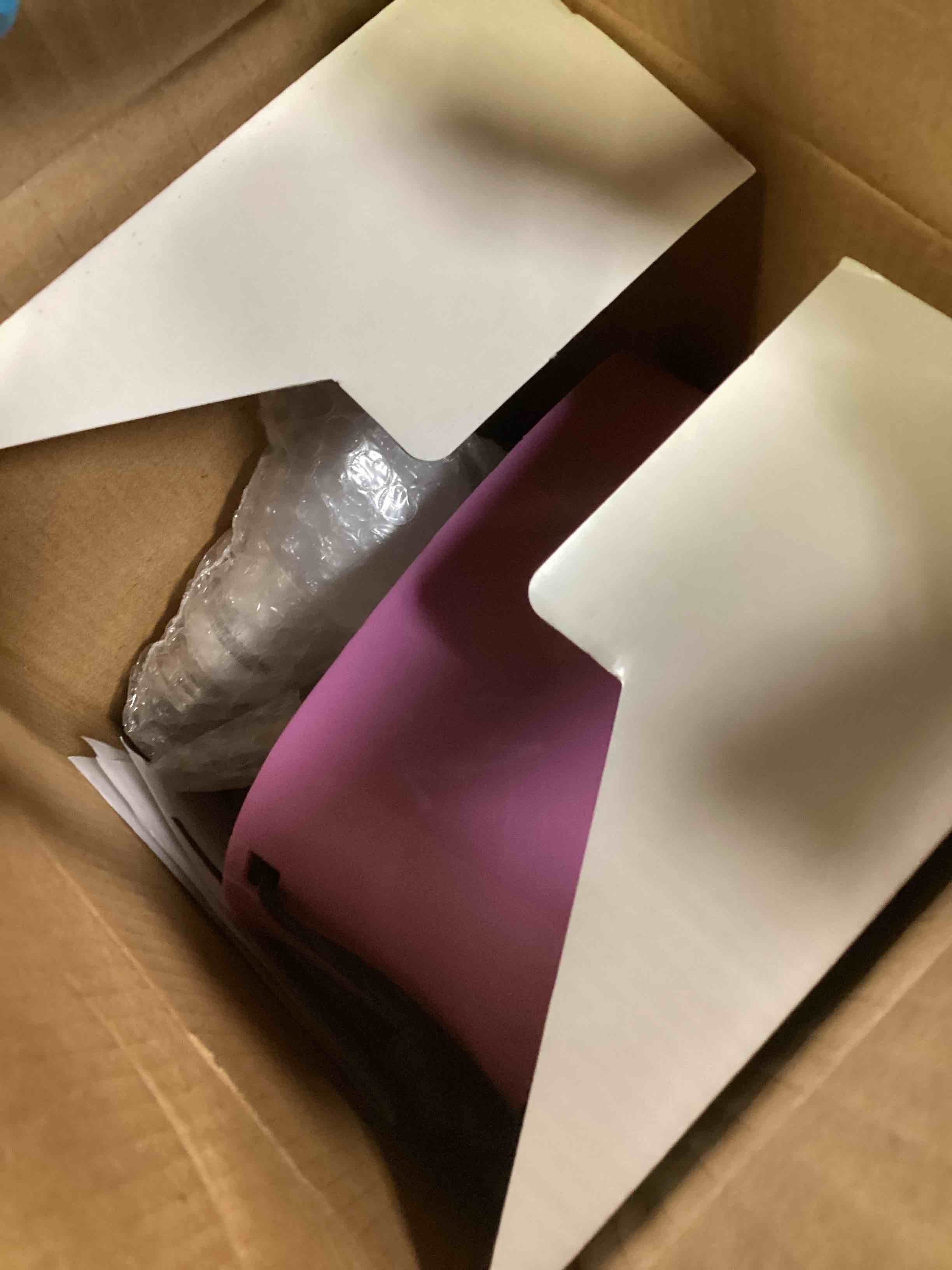 Condition photo showing As Is for Simple Designs LD1002-PNK-LB 18.5" Gooseneck Organizer Desk Lamp with iPad Tablet Stand Book Holder with LED Bulb, Pink unspecified Pink