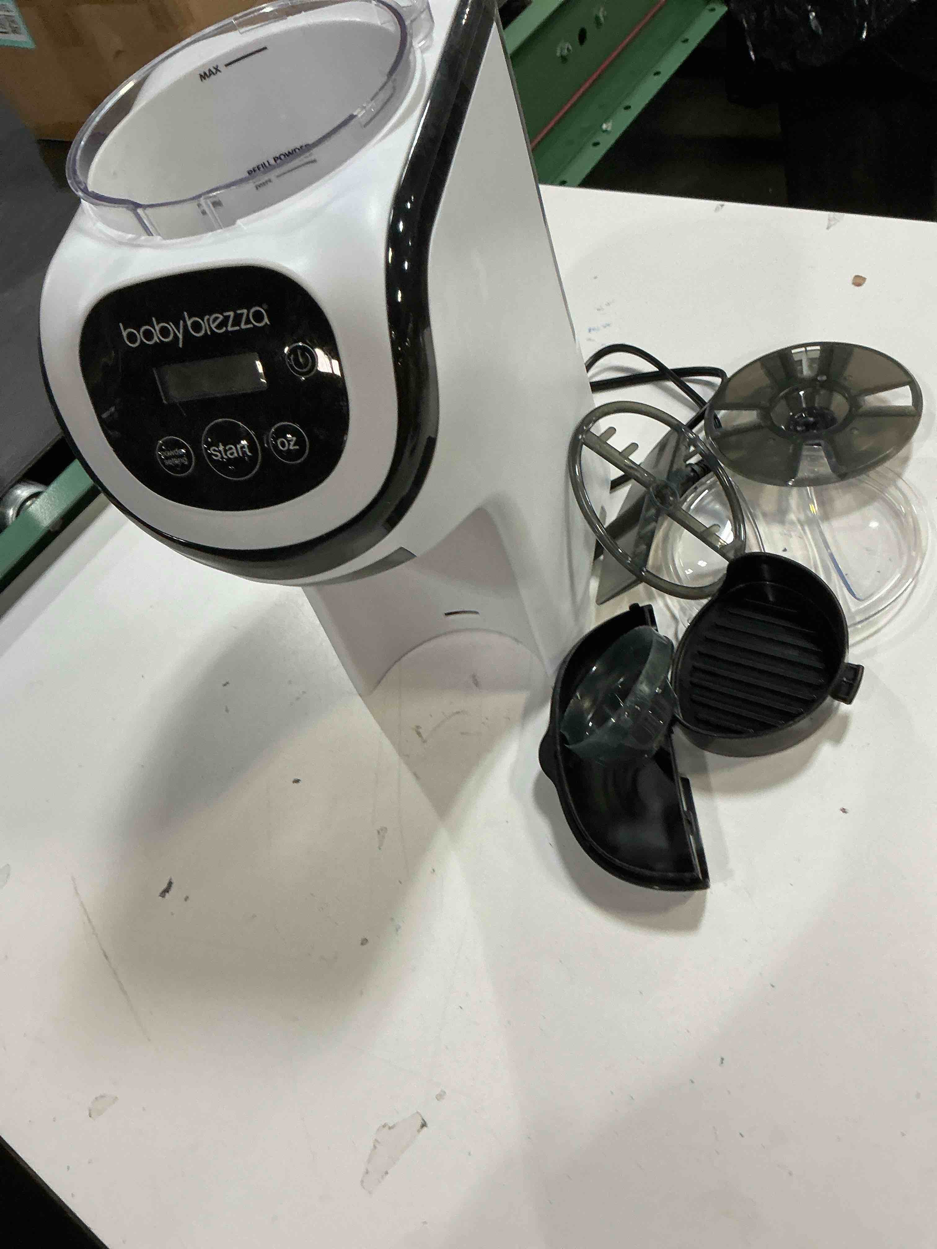 Condition photo showing As Is for Baby Brezza Formula Pro Mini Baby Formula Mixer Machine Fits Small Spaces and is Portable for Travel– Bottle Makers Makes The Perfect Bottle for Your Infant On The Go, White