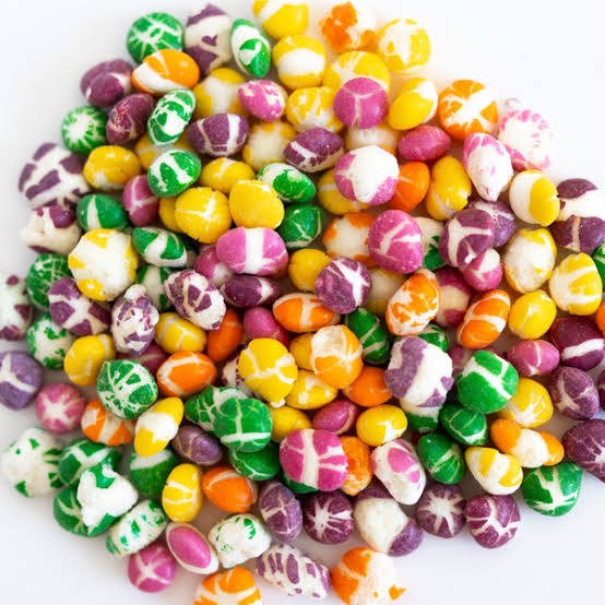 (production date Aug 16, 2024) Assorted Freeze Dried Jumbo Regular Chews Candy, bulk