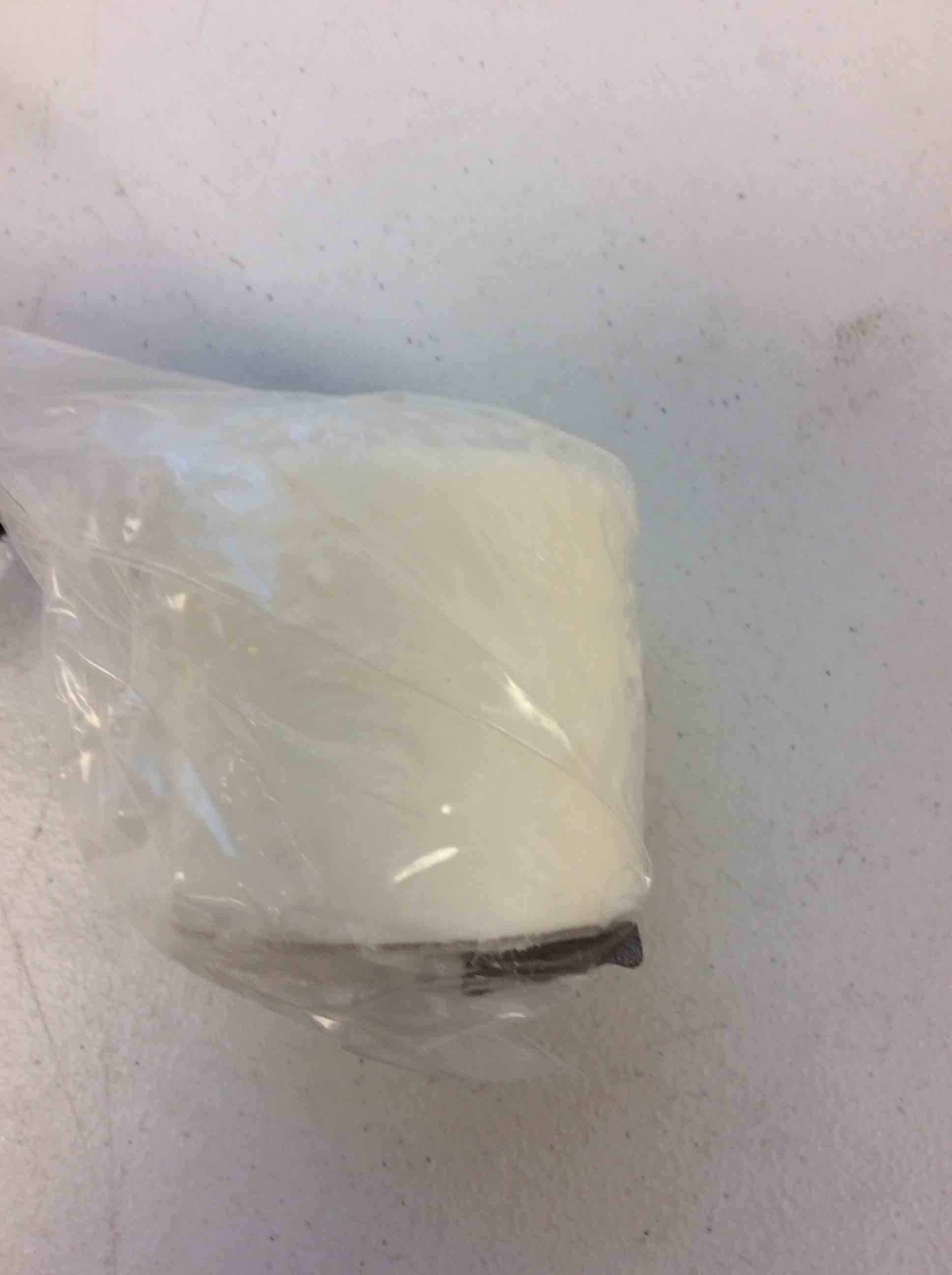 Condition photo showing As Is for threshold candle soft chasmere & lavender 