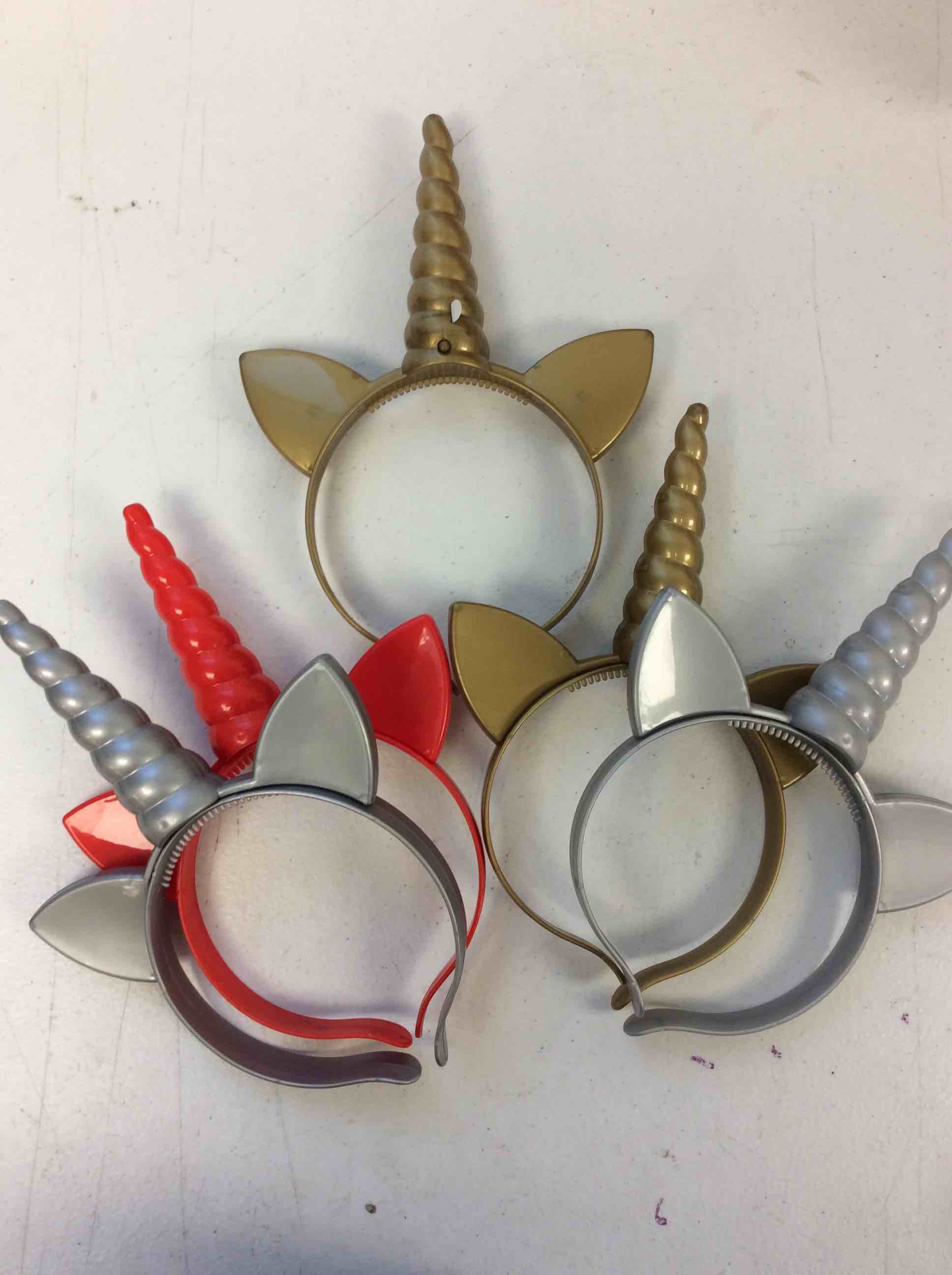 5 unicorn head accessories 