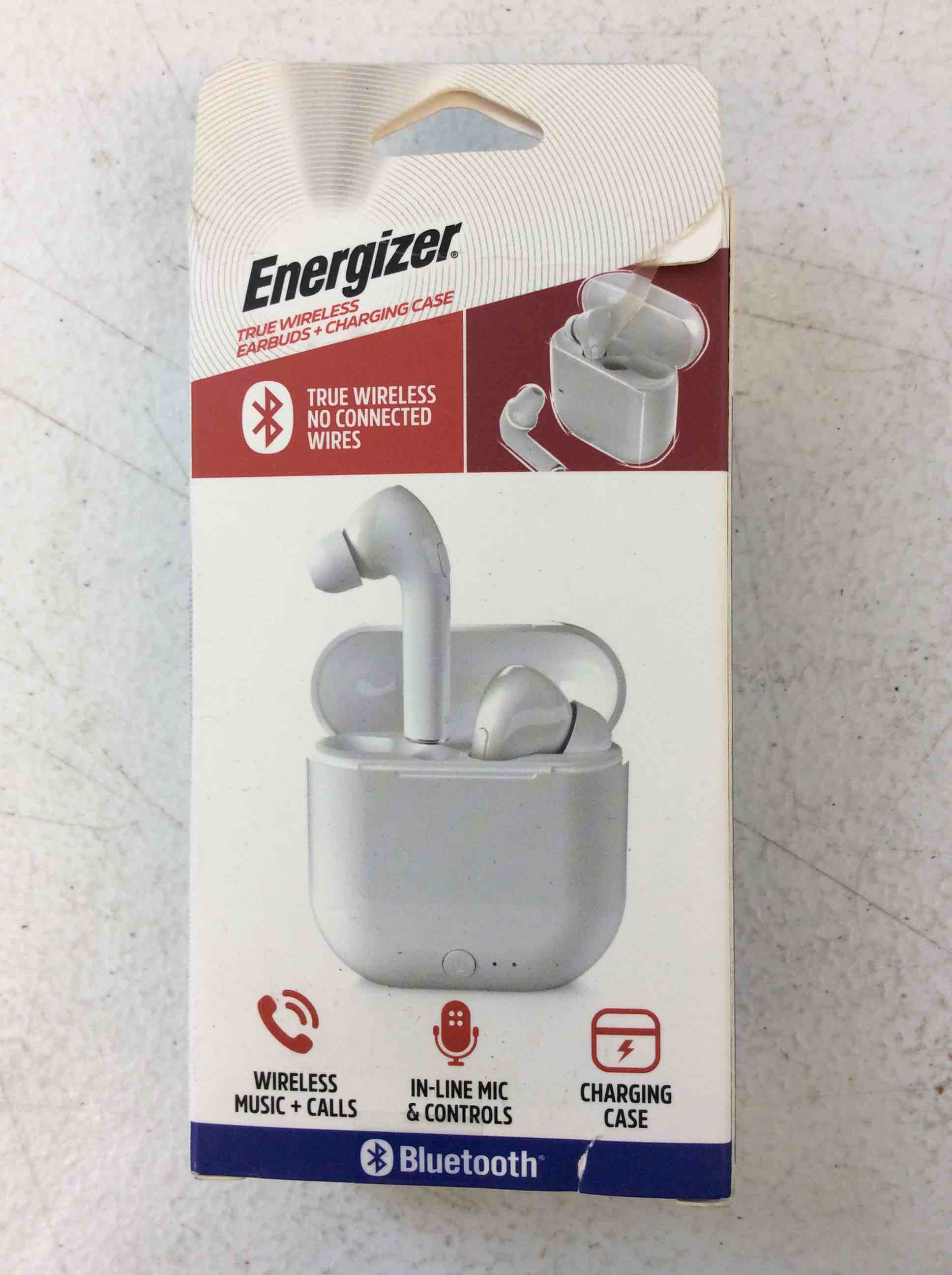 energizer true wireless earbuds + charging case