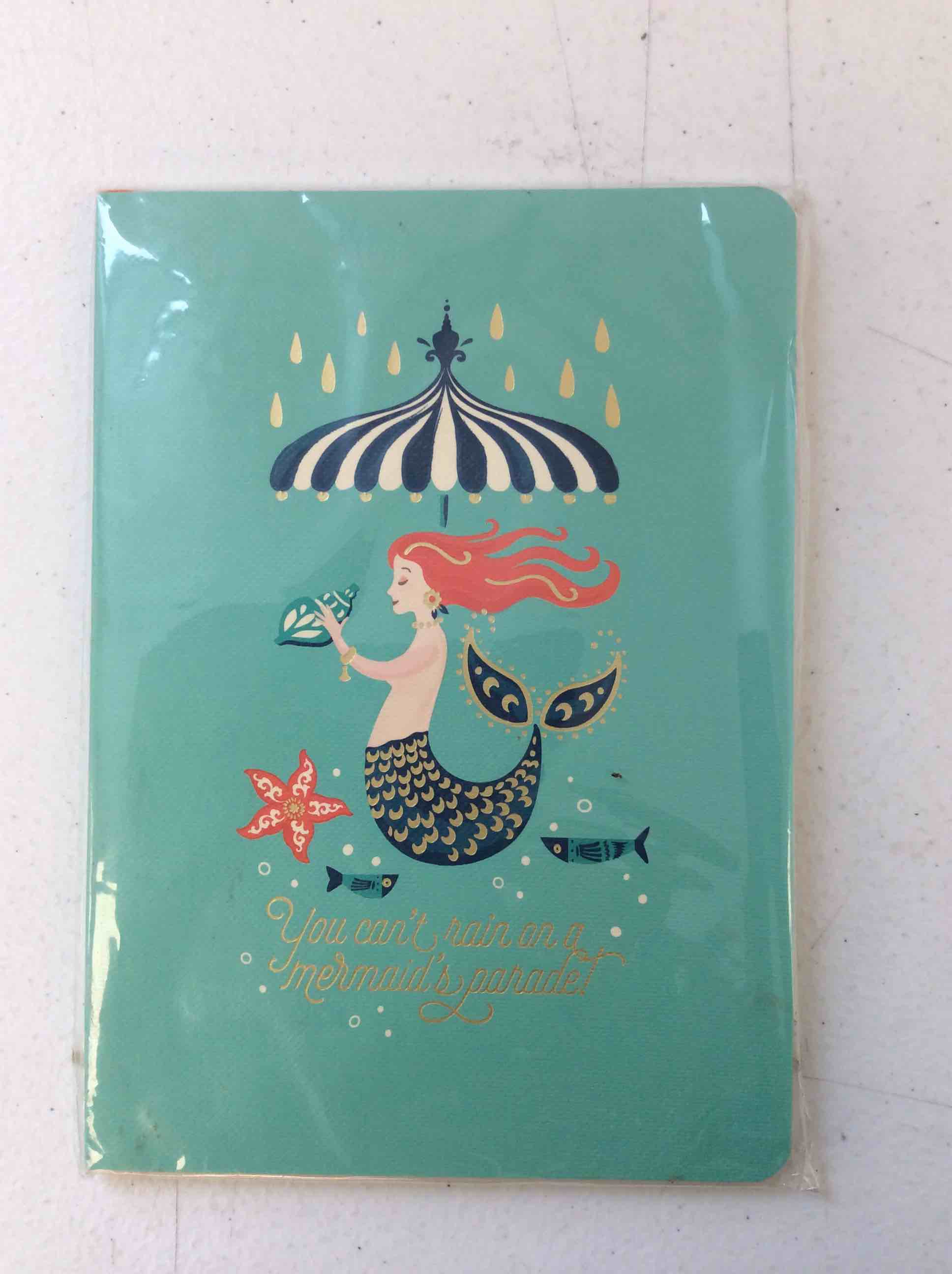 spartina 499 mermaid ruled notebook 