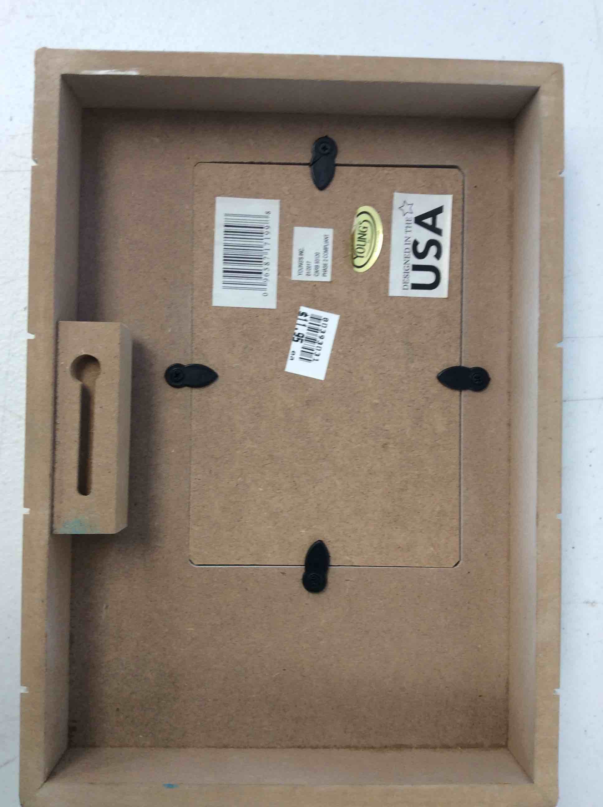Condition photo showing New/Like New for enjoy the journey picture frame