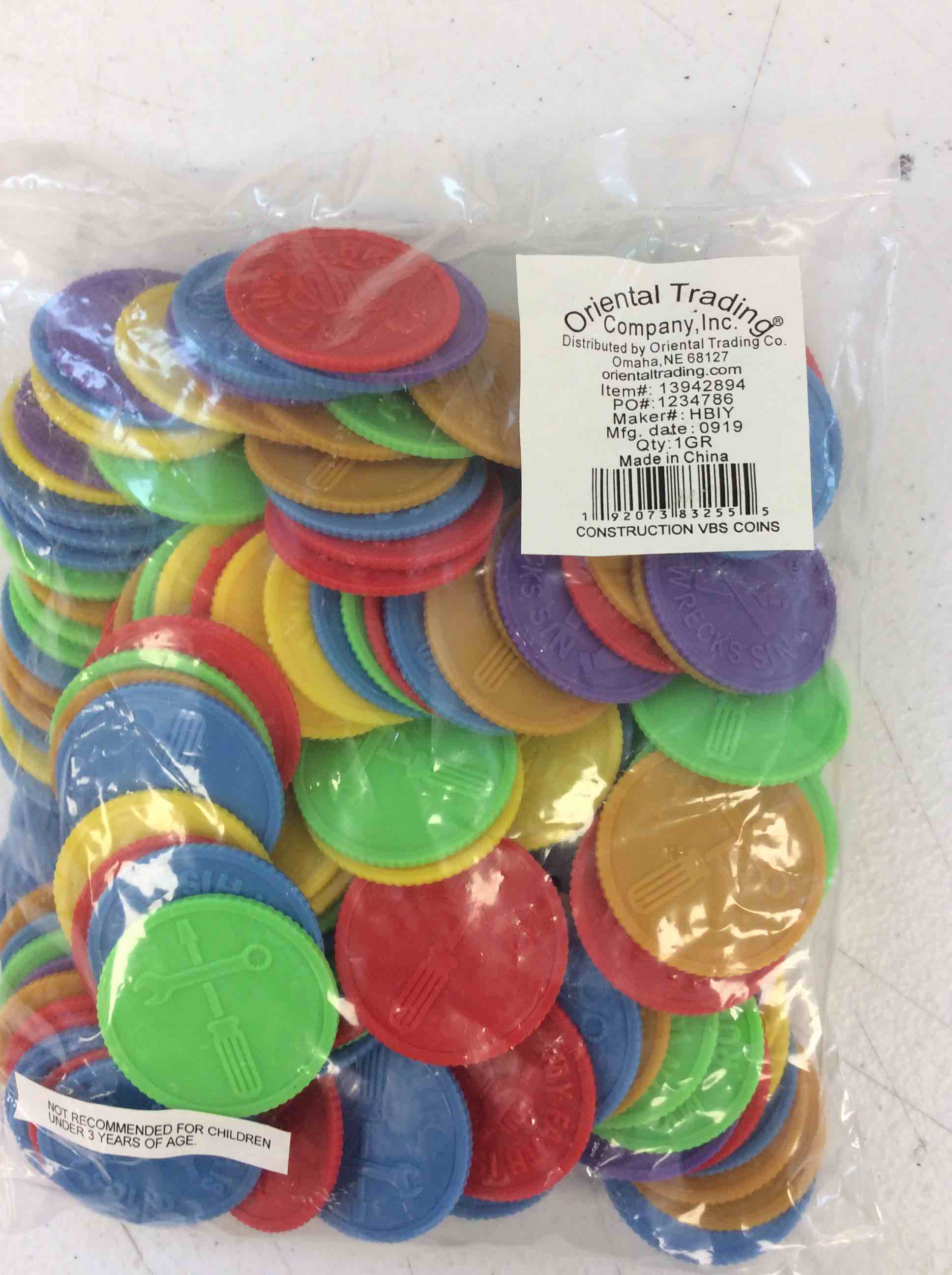 Condition photo showing New/Like New for construction cbs coins