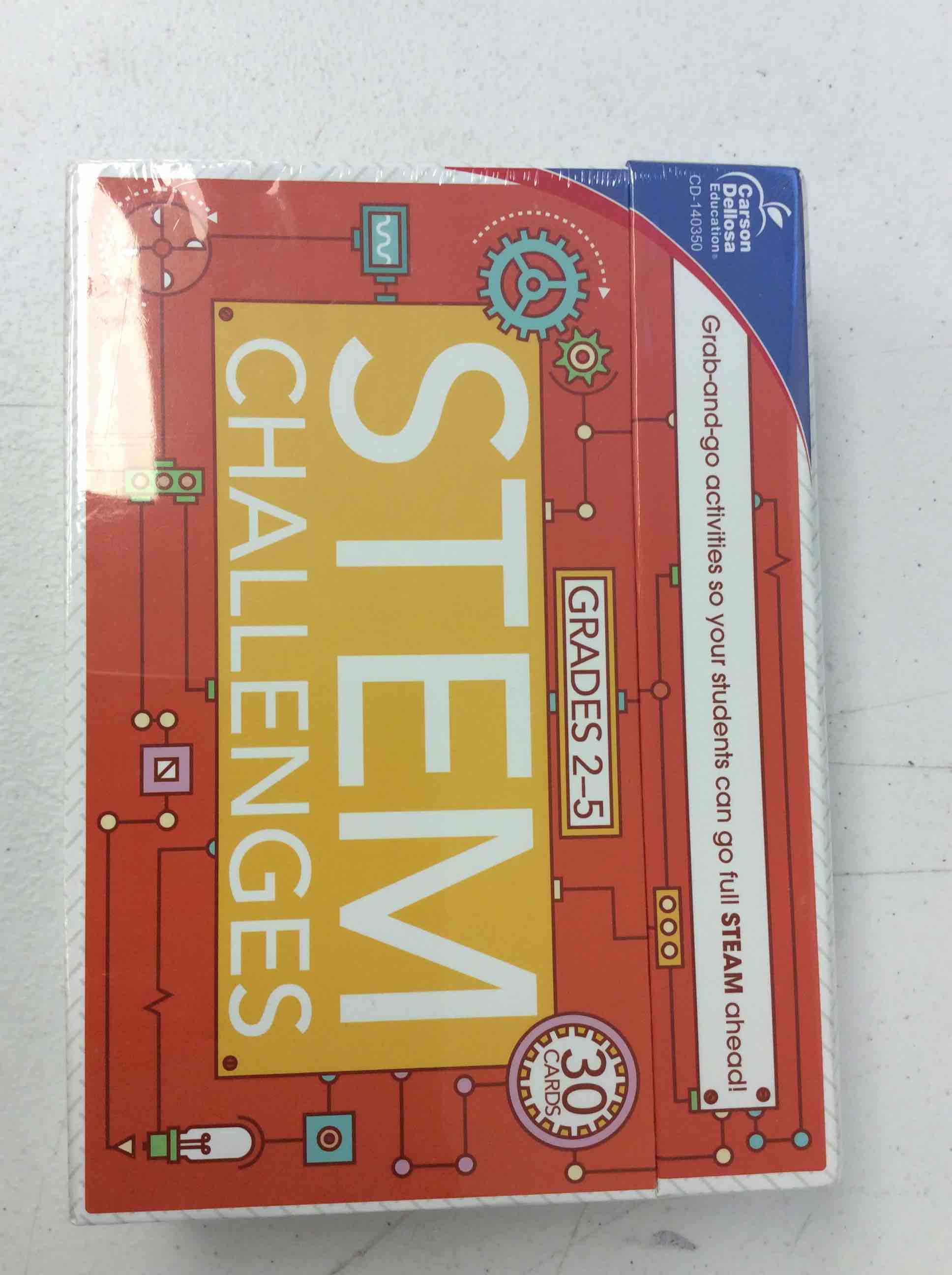 Condition photo showing New/Like New for stem challenges for students