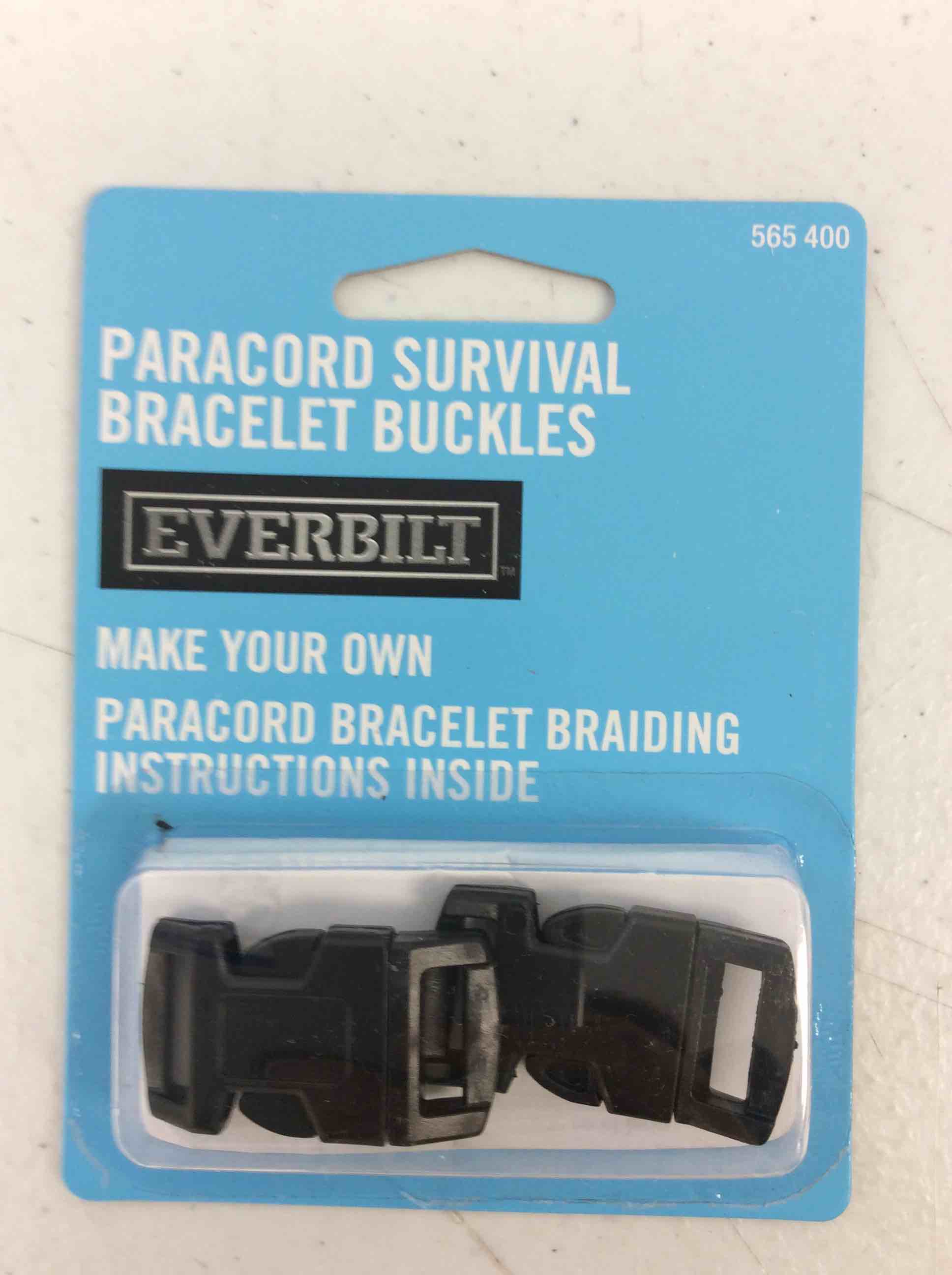 Condition photo showing New/Like New for paracord survival bracelet buckles everbilt