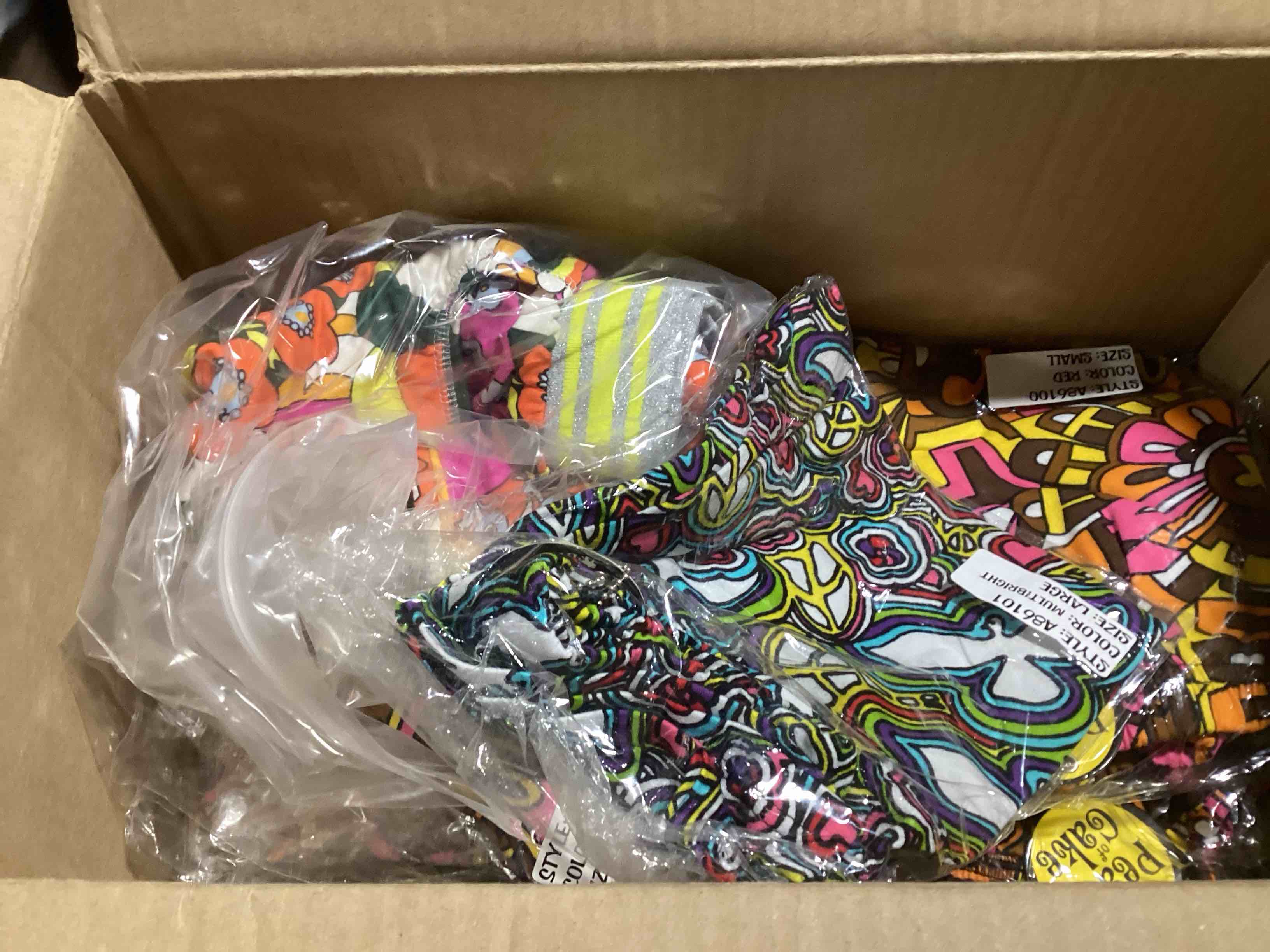 Condition photo showing New/Like New for case of girls, pants, assorted styles, colors, and sizes