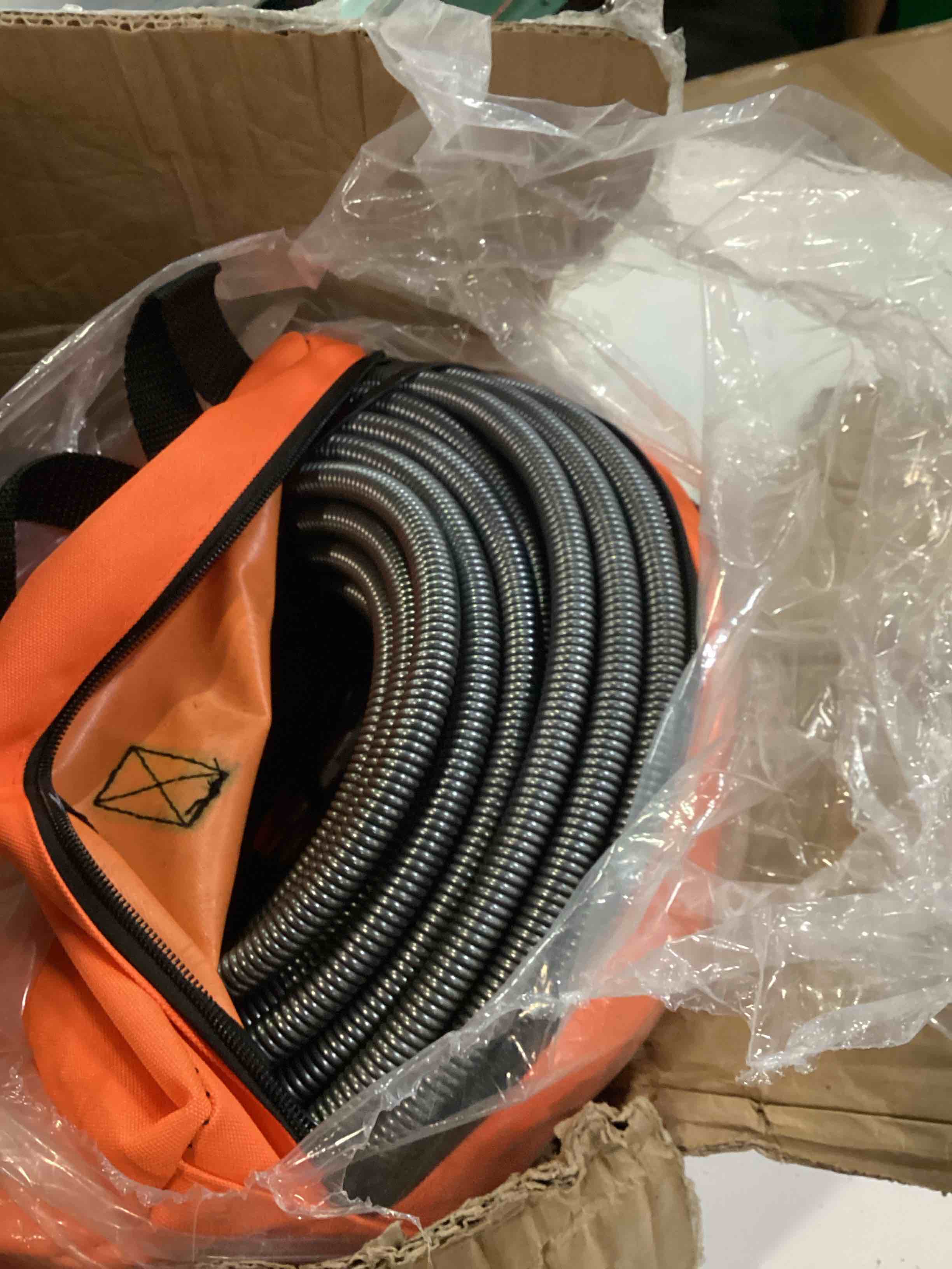 Condition photo showing Good Condition for drain snake 3.0 [100 ft] - extremely long - ideal plumbing snake for heavy & deep blockages - the drain auger for real do-it-yourselfers! (100 ft - 1/2 inch)