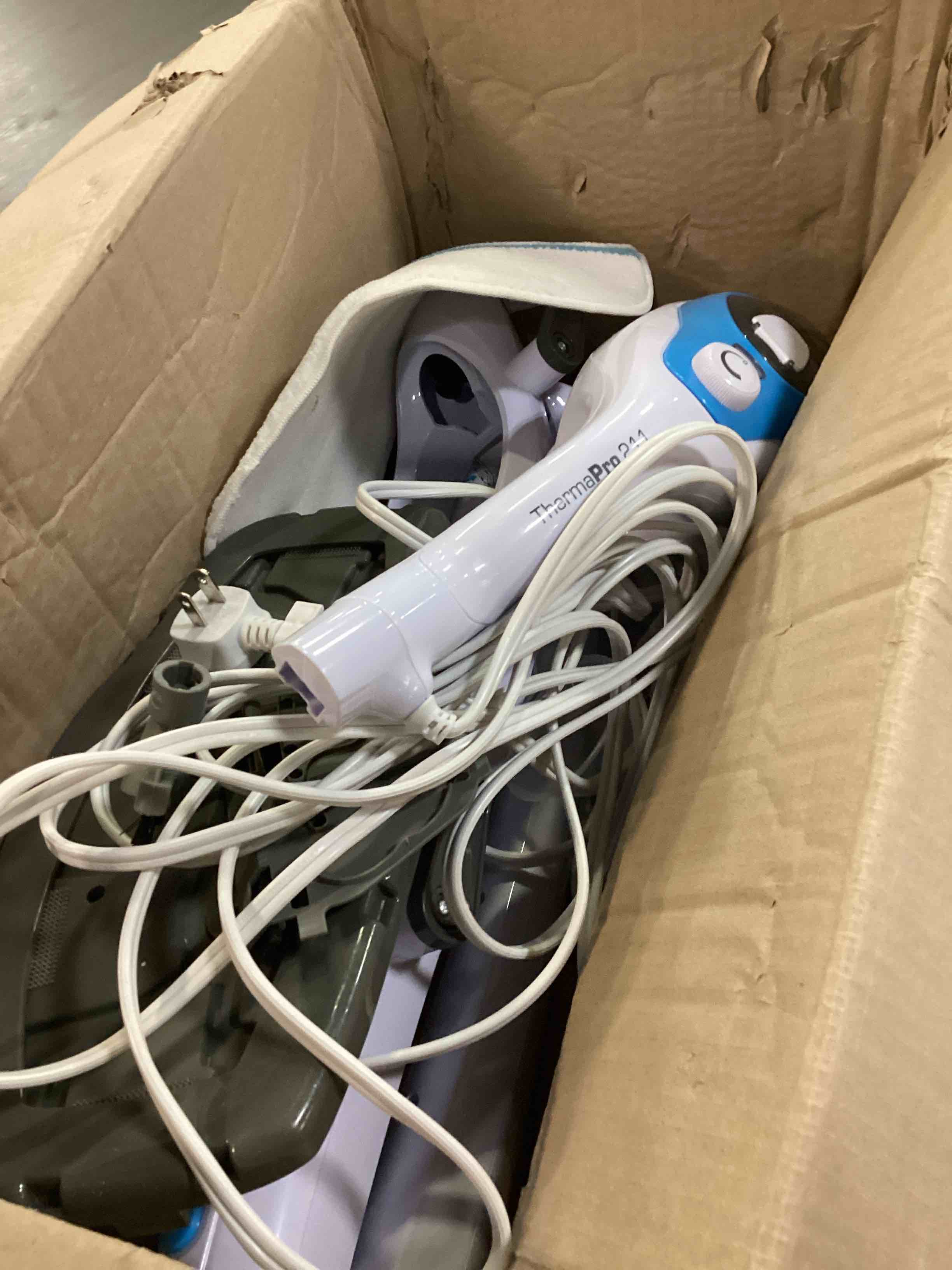 Condition photo showing As Is for pursteam 10-in-1 steam mop, floor steamer with detachable handheld steam cleaner for tile, hardwood floors large