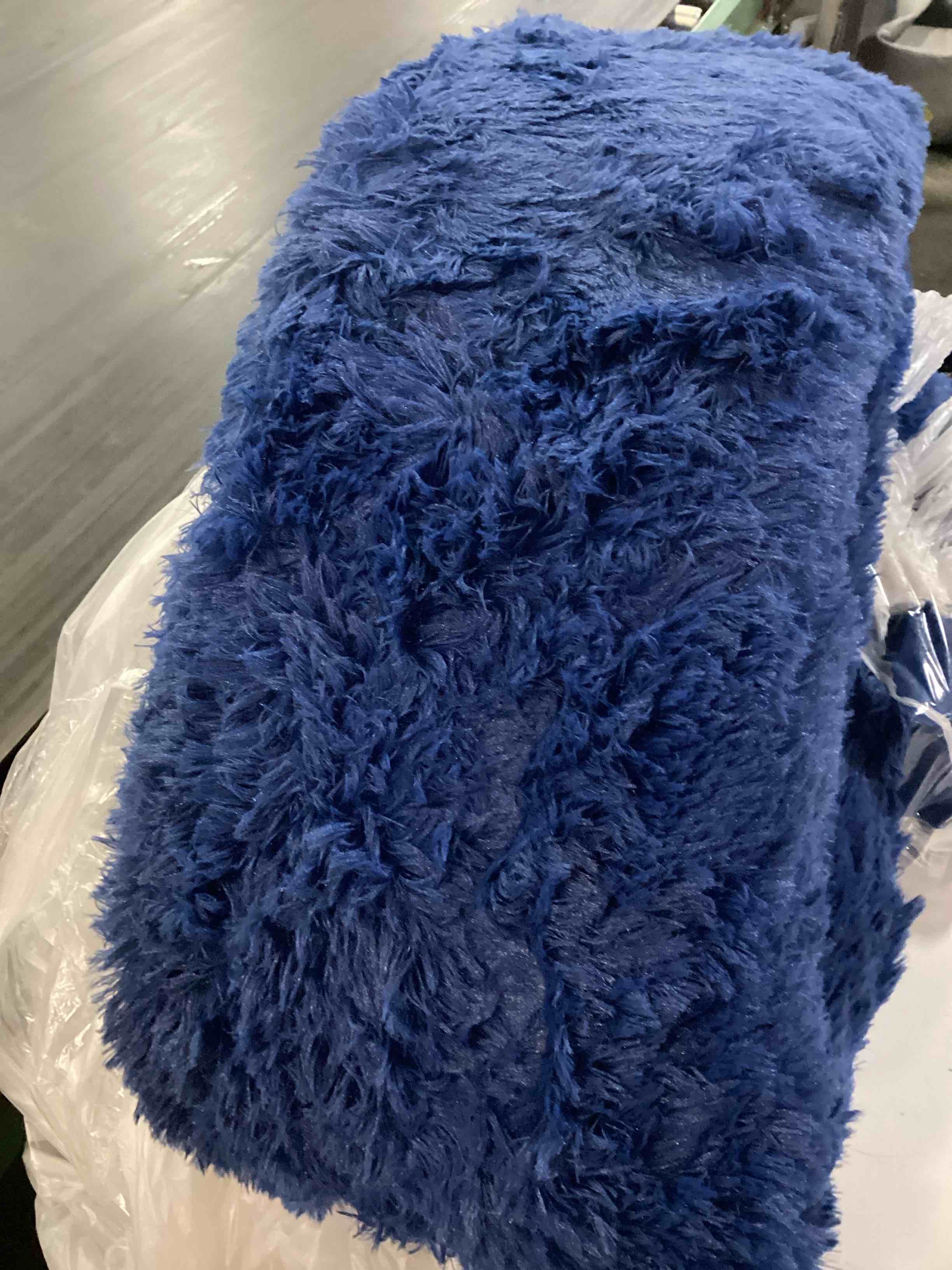 Condition photo showing Good Condition for carpets, 4x6 feet navy blue, modern indoor fuzzy plush area rugs for living room dorm home decorative kids girls children's floor rugs