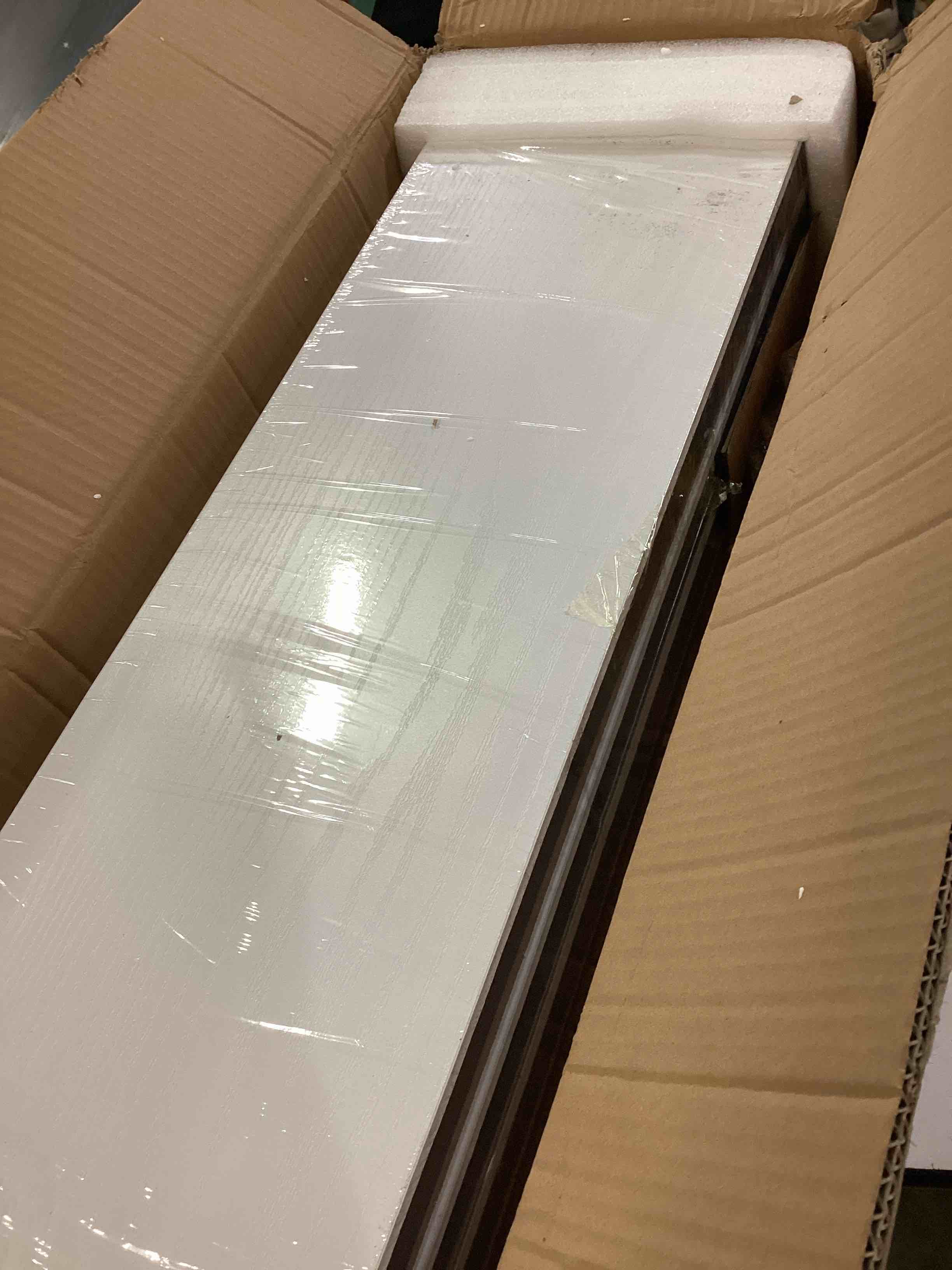 Condition photo showing Good Condition for shelves for wall 36 inches long, modern wall shelf for living room decor, large deep floating shelf for bedroom home office closet laundry room bathroom (3-pack
