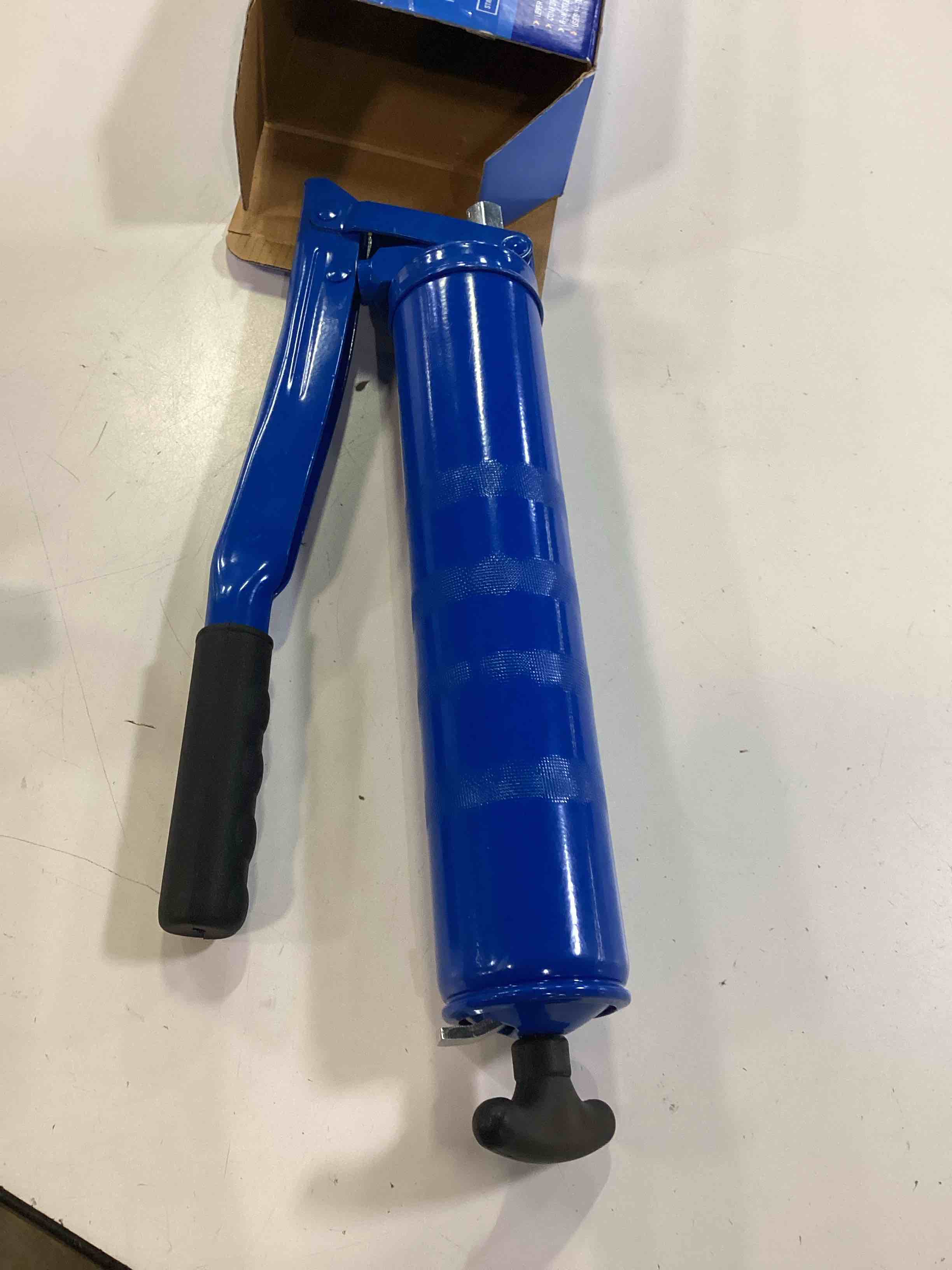Condition photo showing As Is for kobalt lever manual grease guns 6-in