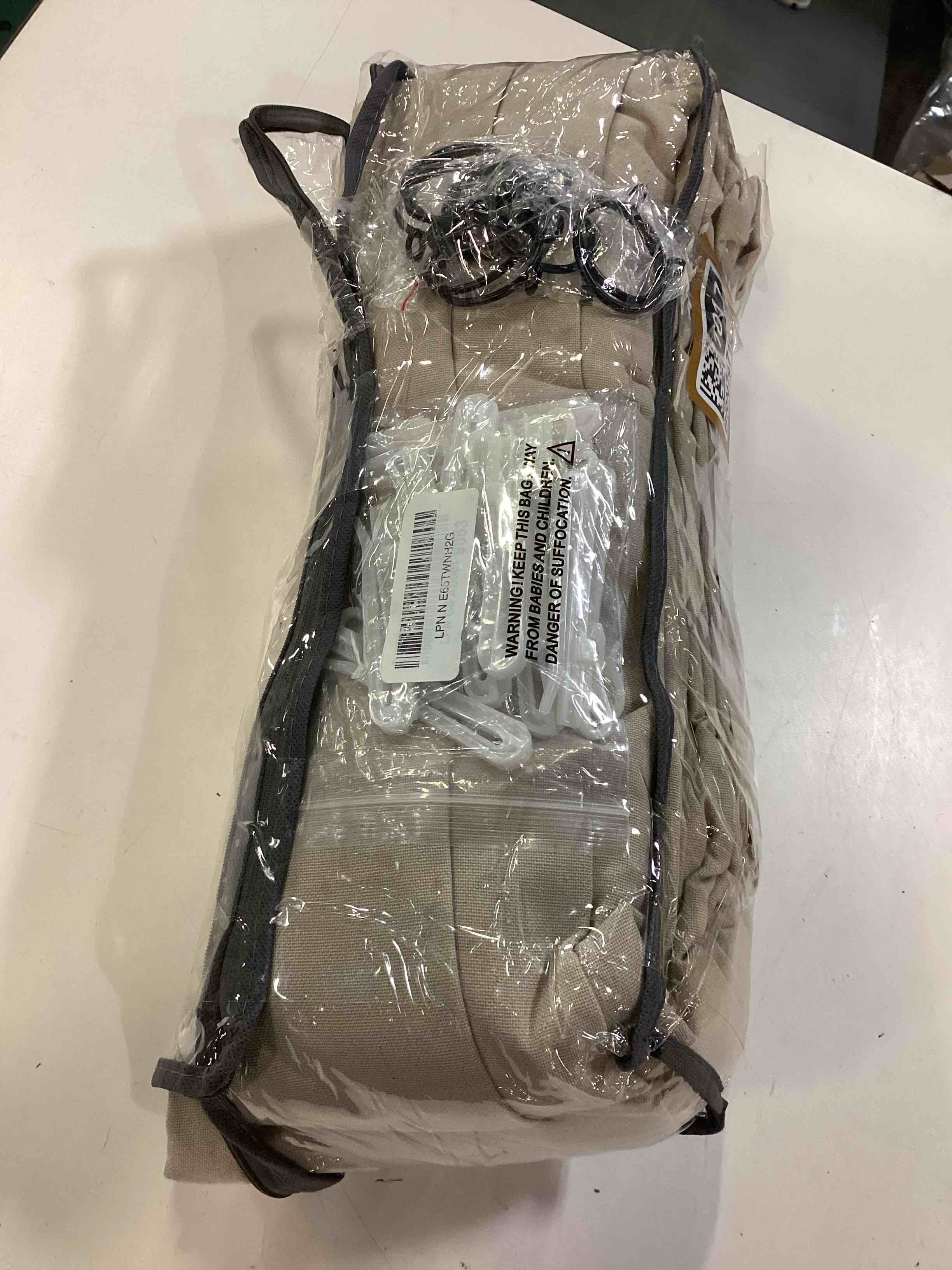 Condition photo showing As Is for natural cream linen black out curtains 120 inch long for living room bedroom 1 panel room darkening pinch pleated back tab extra long blackout curtains boho farmhouse thermal insulated drapes 60x120 natural linen 60"w x 120"l (pack of 1)