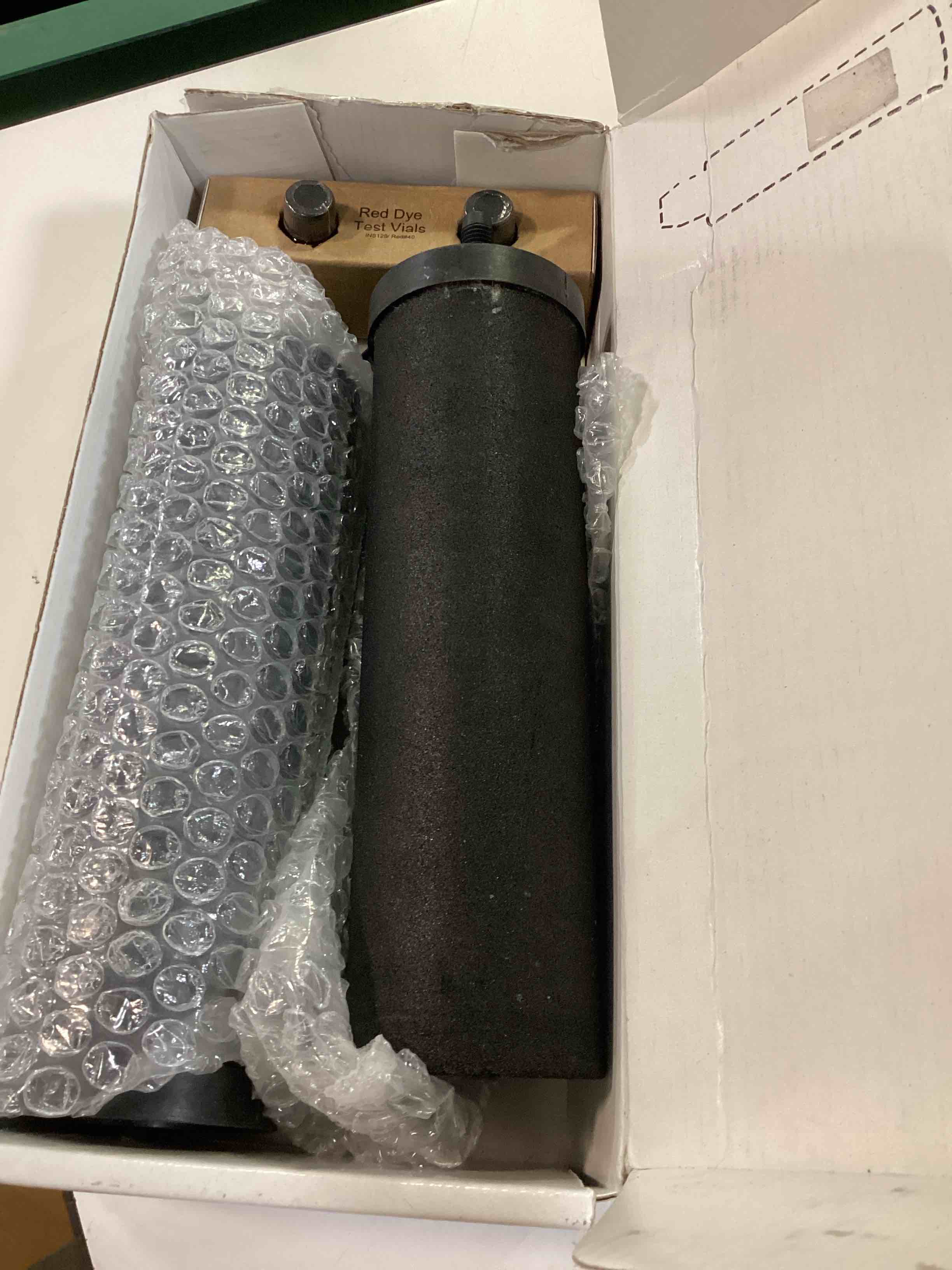 Condition photo showing As Is for phoenix gravity carbon replacement filter elements for filters pack of 2