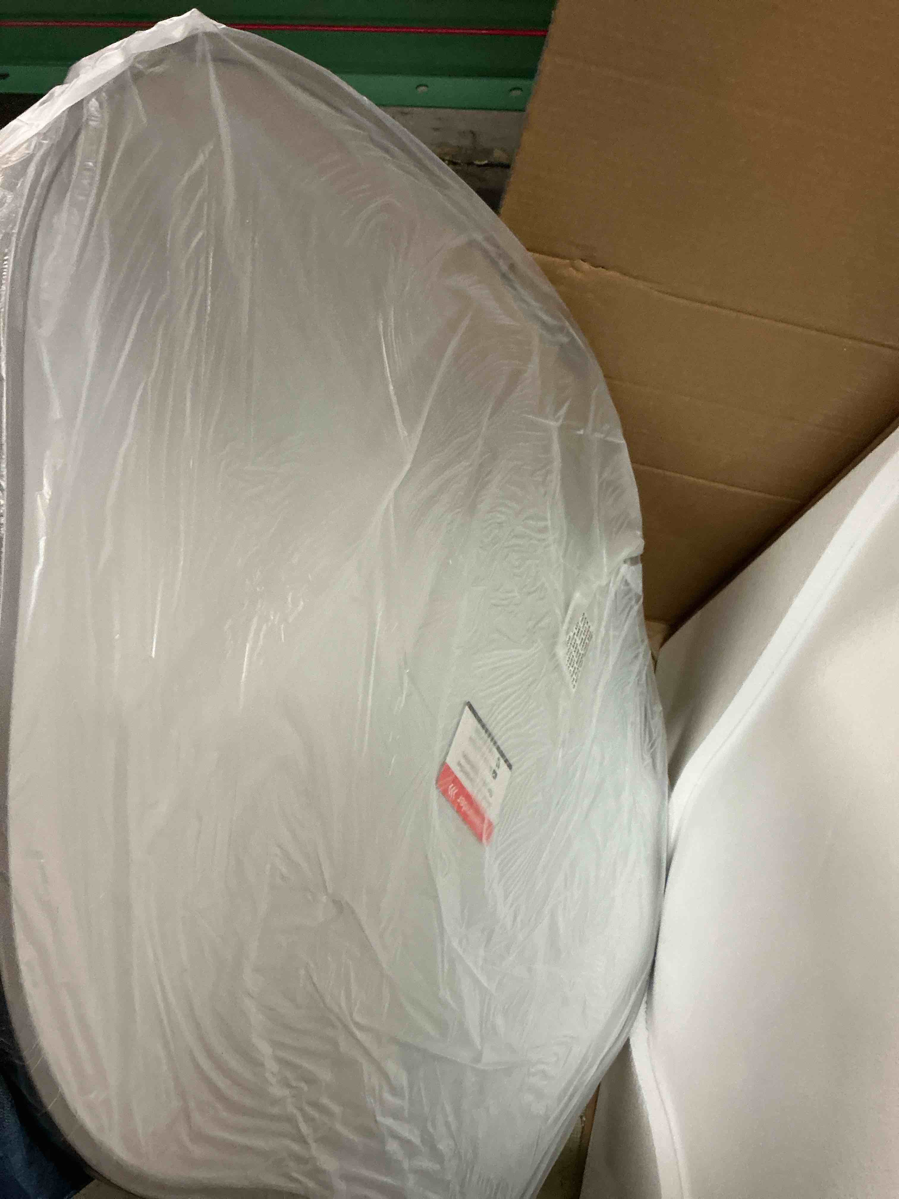 Condition photo showing Good Condition for keonjinn nickel irregular mirrors for wall 24" x 36" inch, asymmetrical metal frame, tempered glass decorative mirror for bathroom, bedroom, living room, entryway(horizontal/vertical) nickel 36"l x 24"w