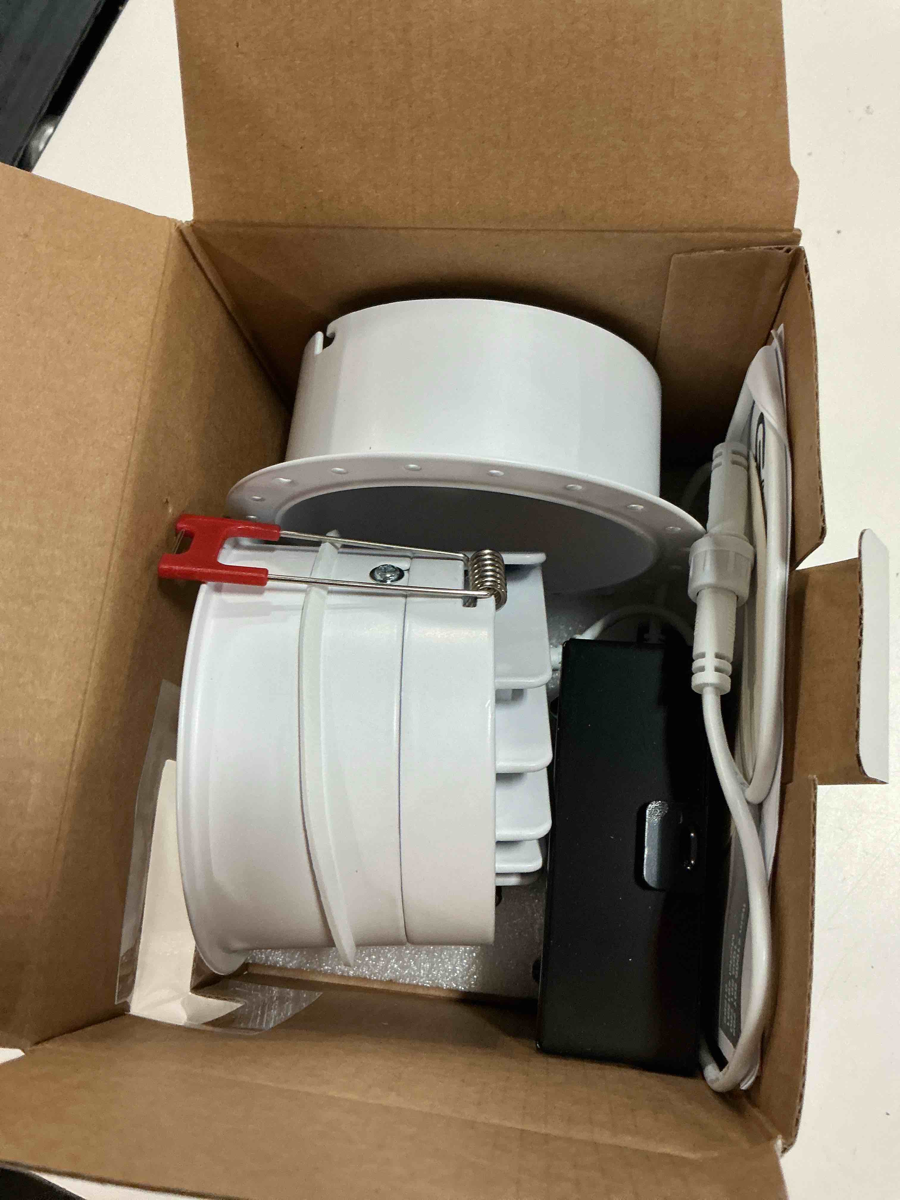 Condition photo showing Good Condition for commercial electric trimless integrated led 4 in round canless recessed light for kitchen bathroom livingroom, white soft white