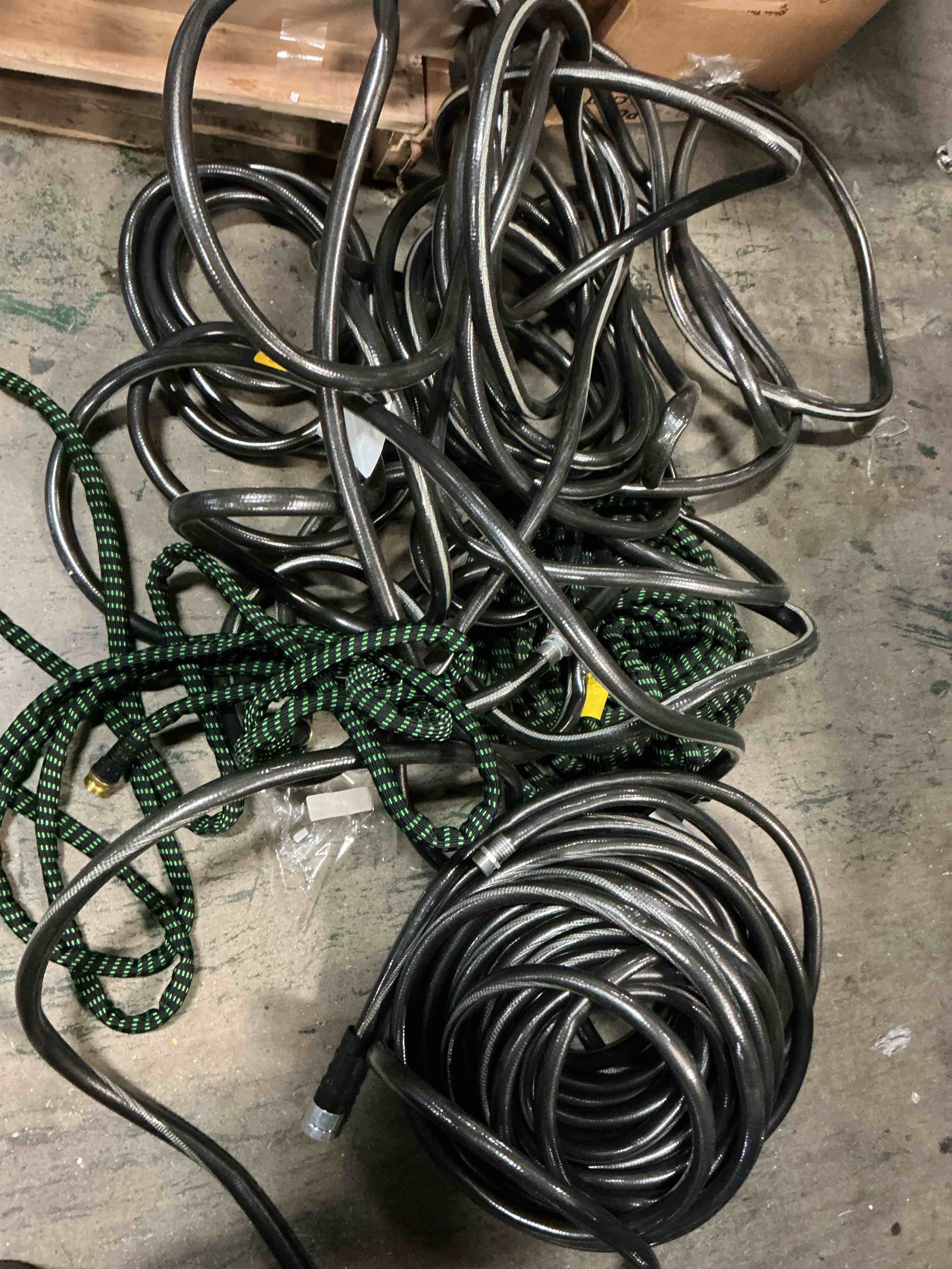 Condition photo showing As Is for assorted home improvement lot (small tools, screw, home accessories, etc.)