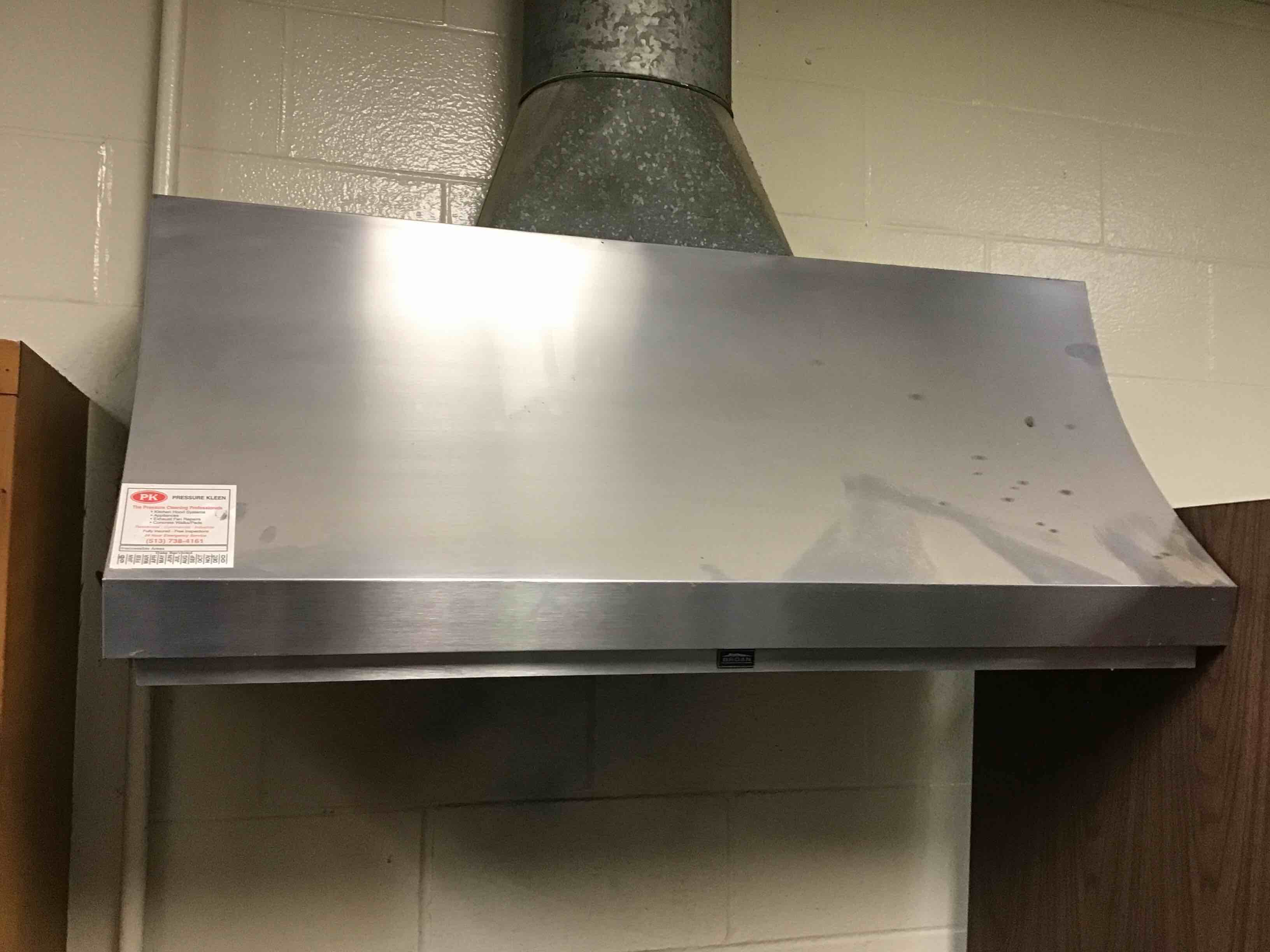 broan stainless steel exhaust ventilation hood range 