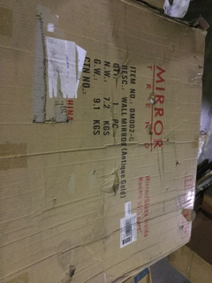 mirror trend wall mirror antique gold 