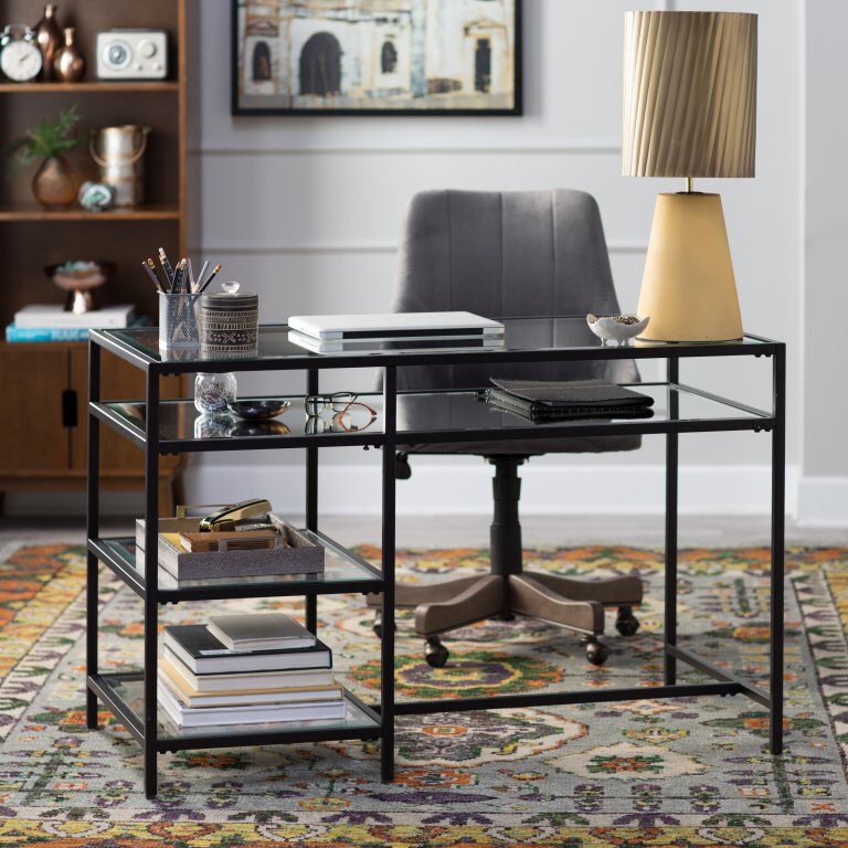 Belham Living Lamont Computer Desk - Black