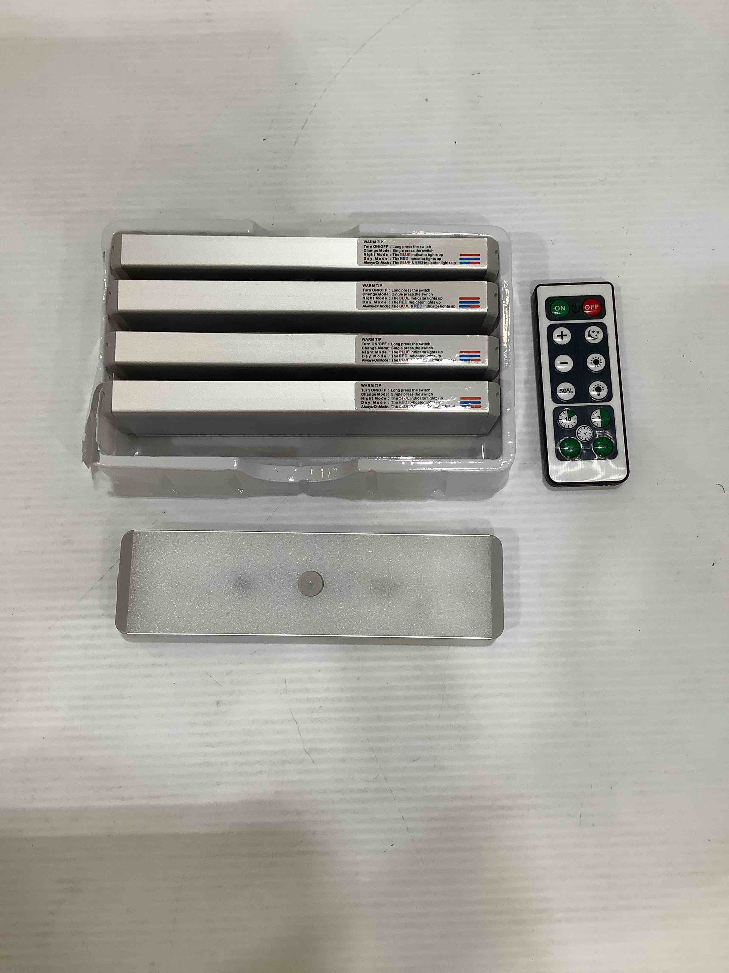 led sensor lighting with intelligent remote control 5 pack 