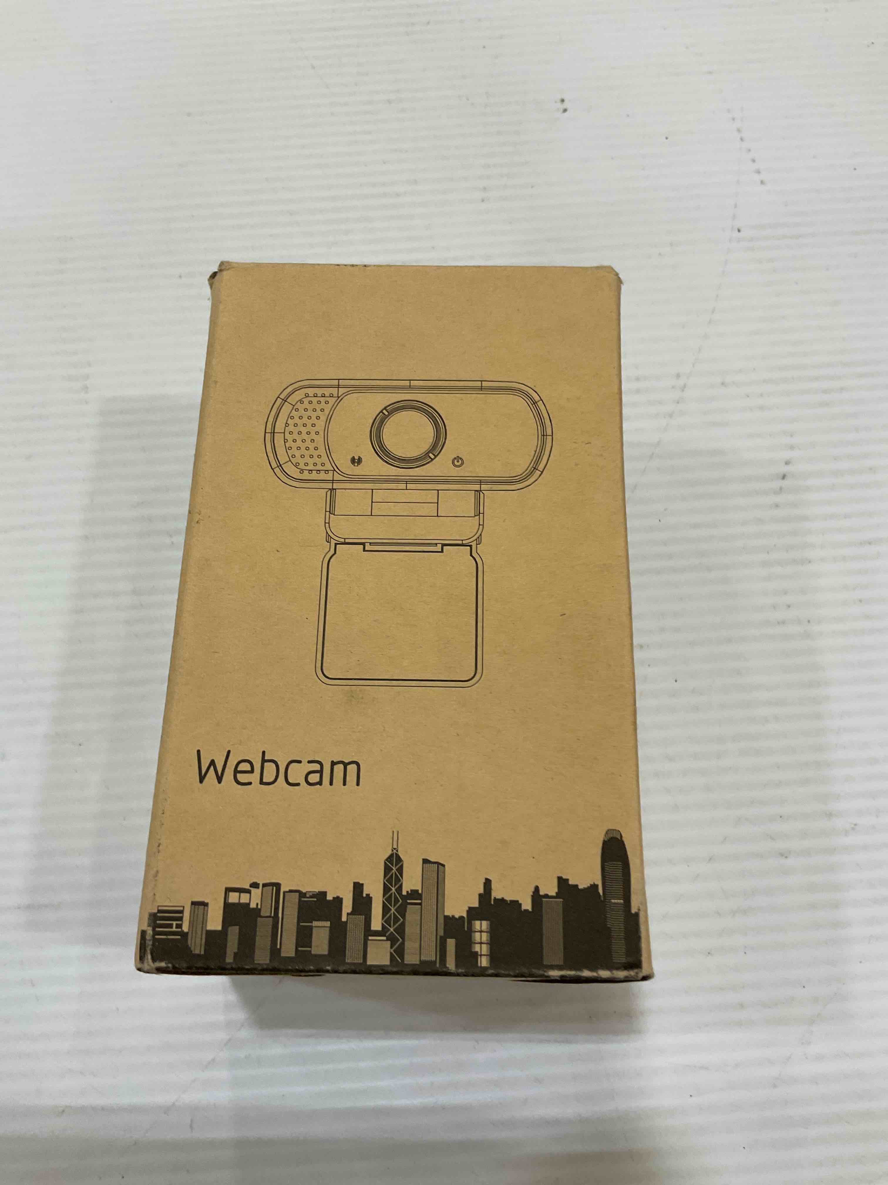 Webcam, HD Webcam 1080P with Privacy Shutter and Tripod Stand, Pro Streaming Web Camera with Microphone, Widescreen USB Computer Camera for PC Mac Laptop Desktop Video Calling Conferencing Recording 
