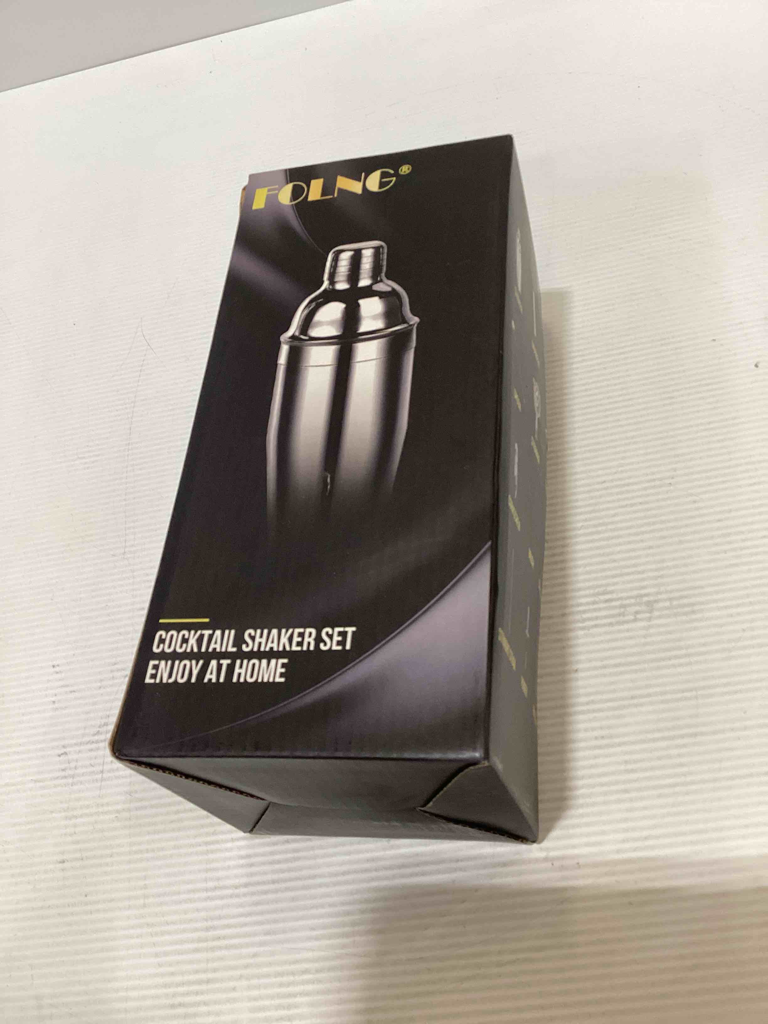 FOLNG COCKTAIL SHAKER SET ENJOY AT HOME