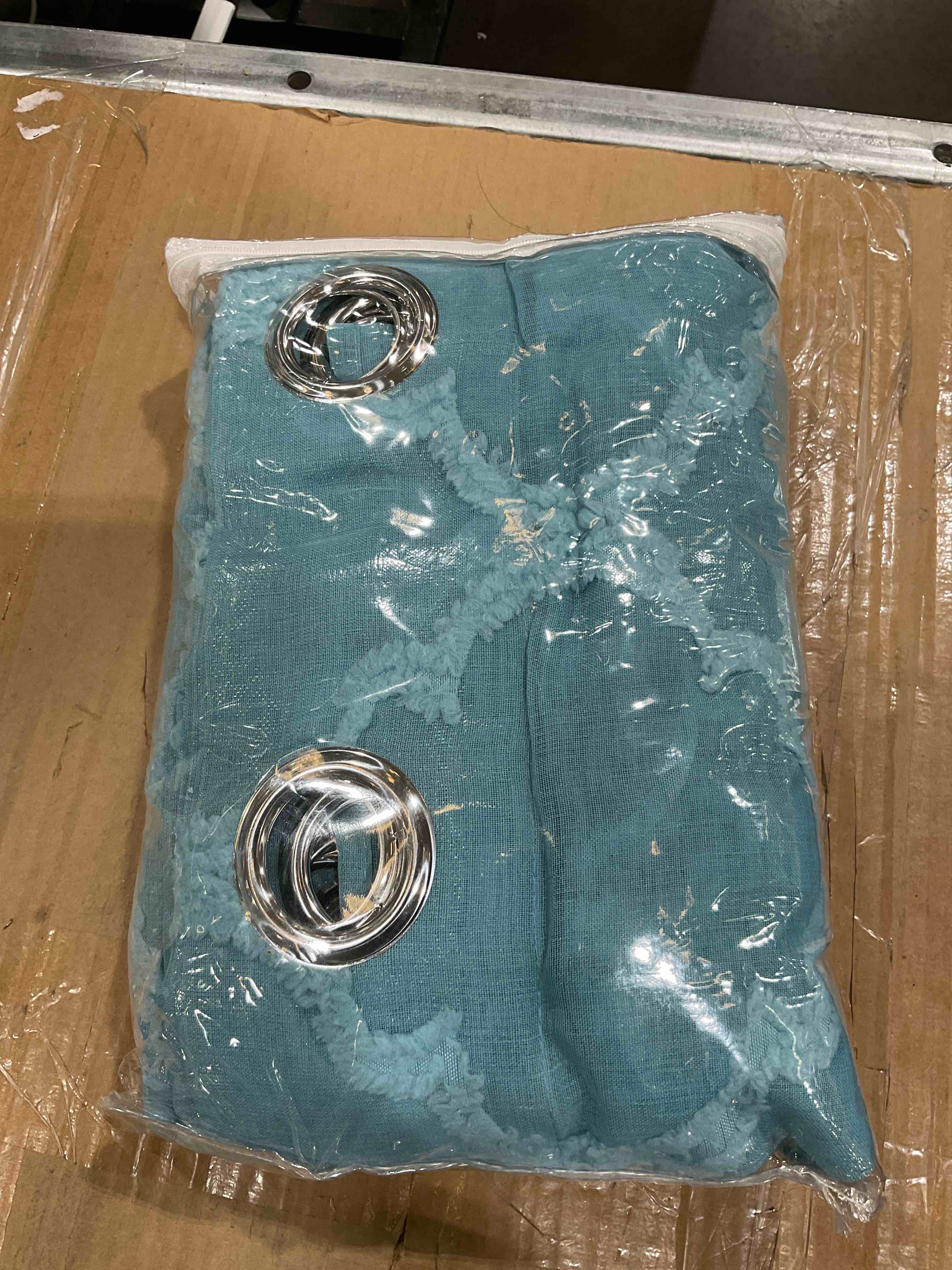 MIULEE blue curtains 