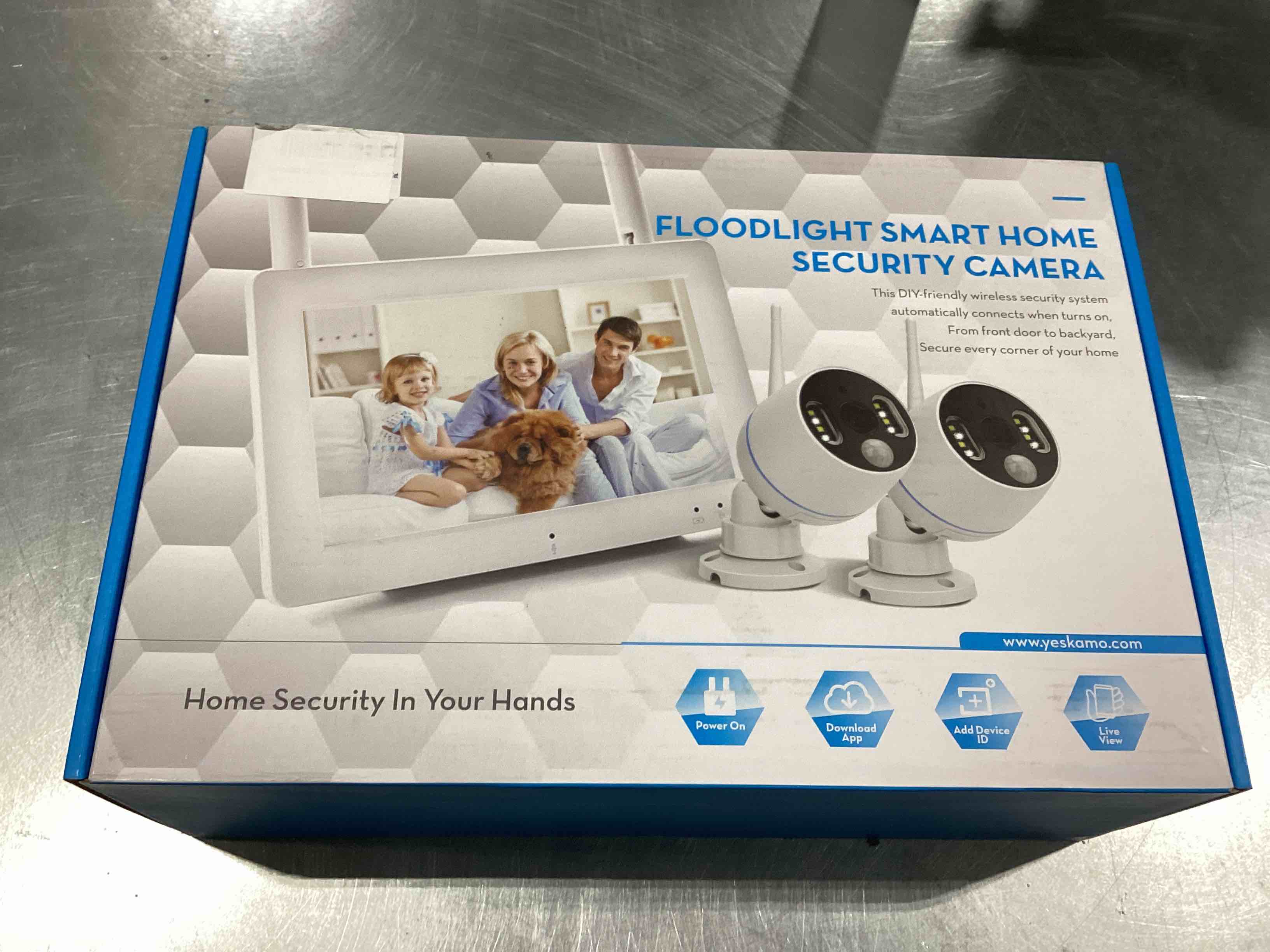 Full HD 1080P 2-Way Audio CCTV Wireless Camerá Set of 2