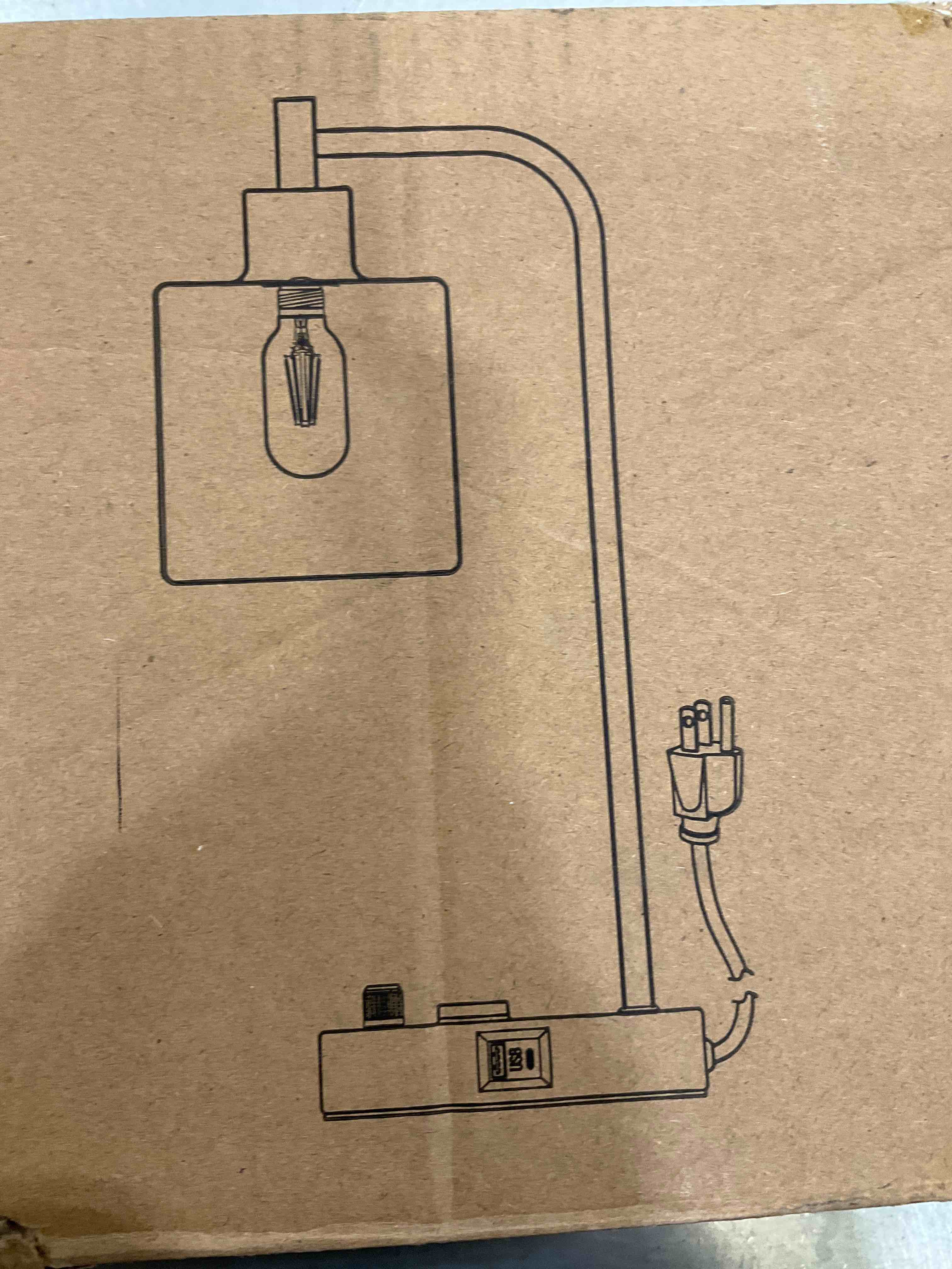 industrial table lamp