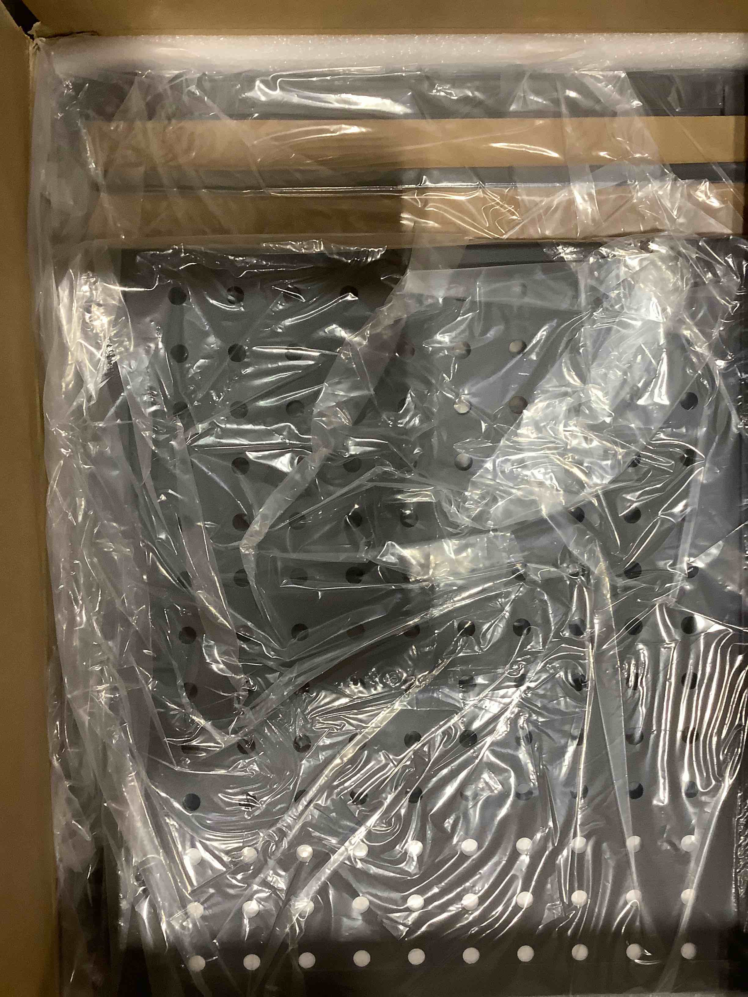 storage rack 4 tier grey