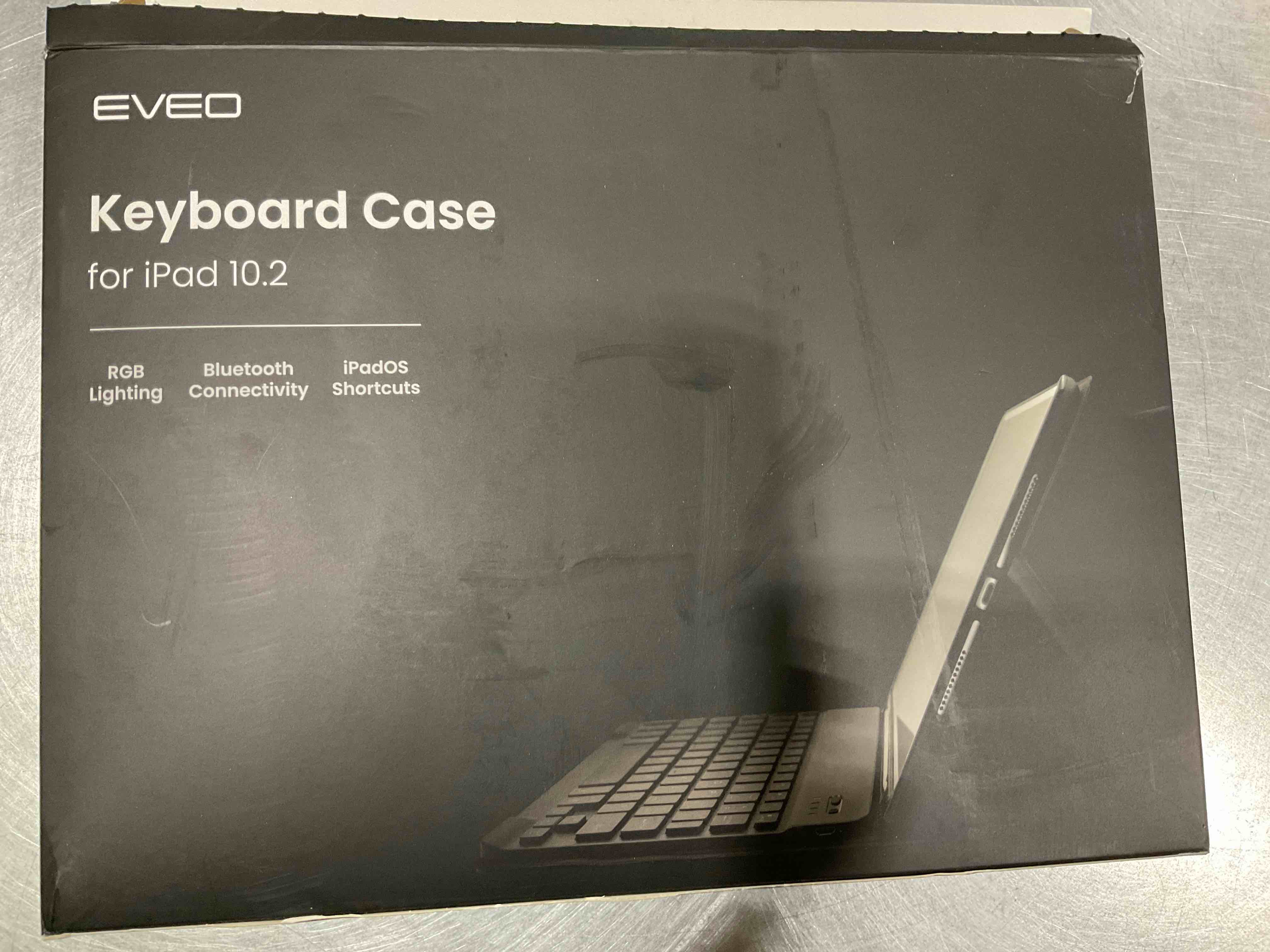 EVEo keyboard case  for iPad 10.2 blue 