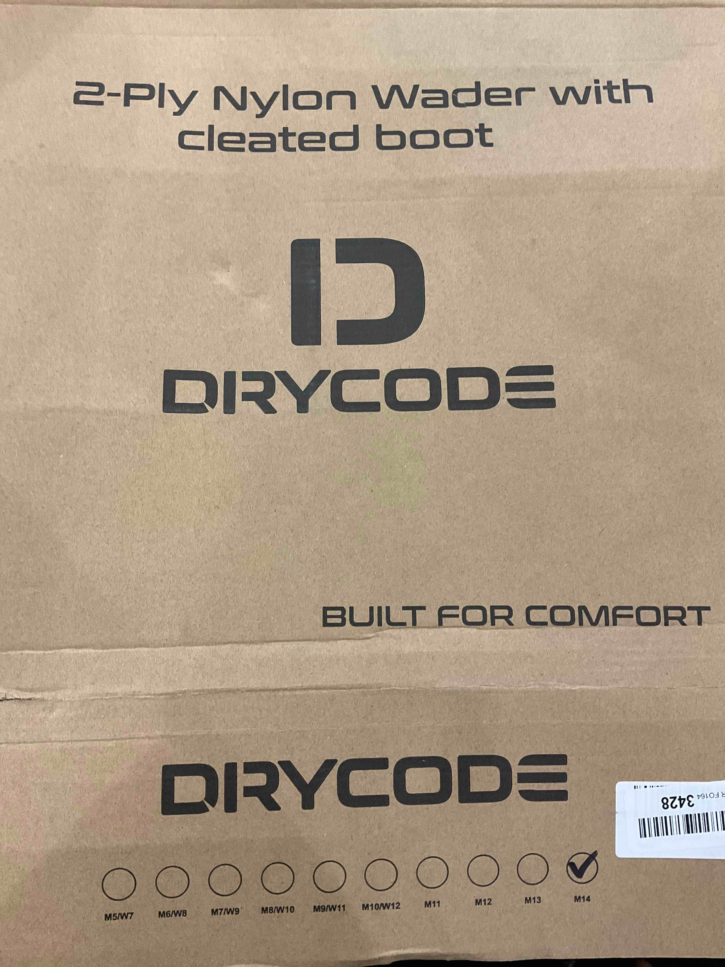 DRYCODE Waders for Men, Chest Waders for Men with Boots Waterproof, 2-Ply Nylon/PVC Women's Duck Hunting Waders for Fishing