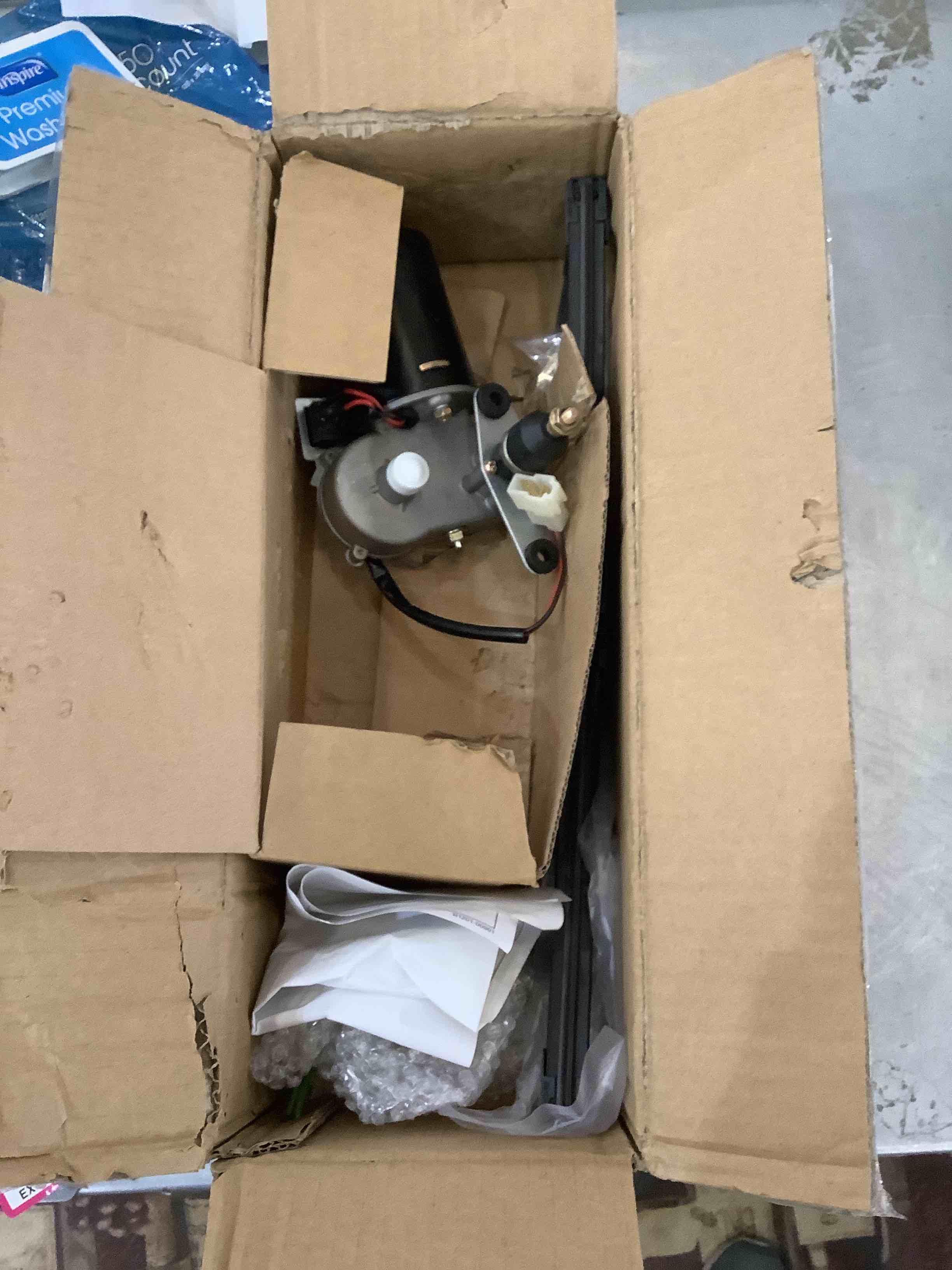 Kemimoto UTV Electric Windshield Wiper Motor Kit For Most UTV Compatible with Can Am Defender Pro & Compatible with Mule Teryx 16" 12V Windshield Wiper Blade