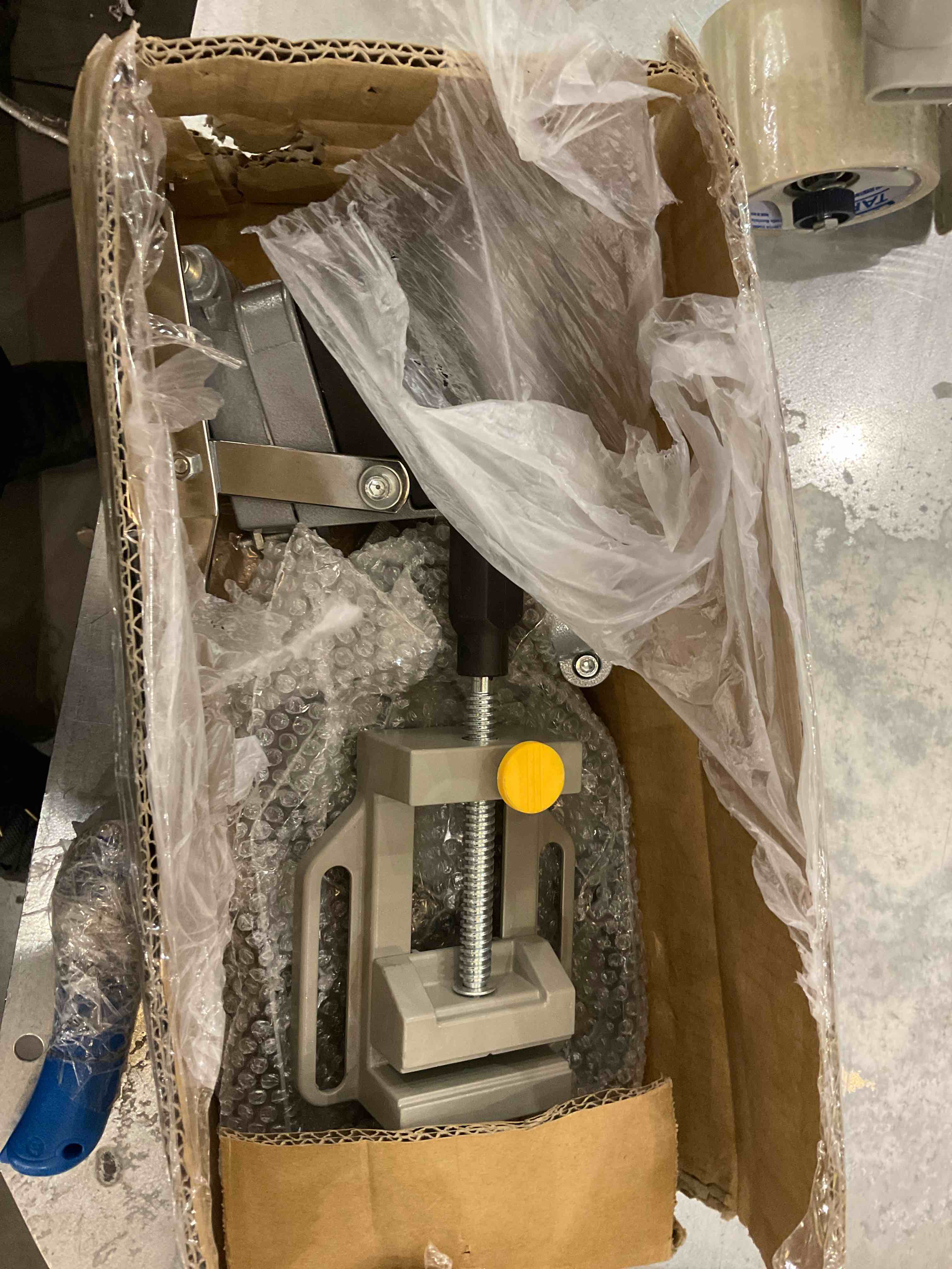 HFS(R) Drill Press Rotary Tool Workstation Stand (Aluminum)