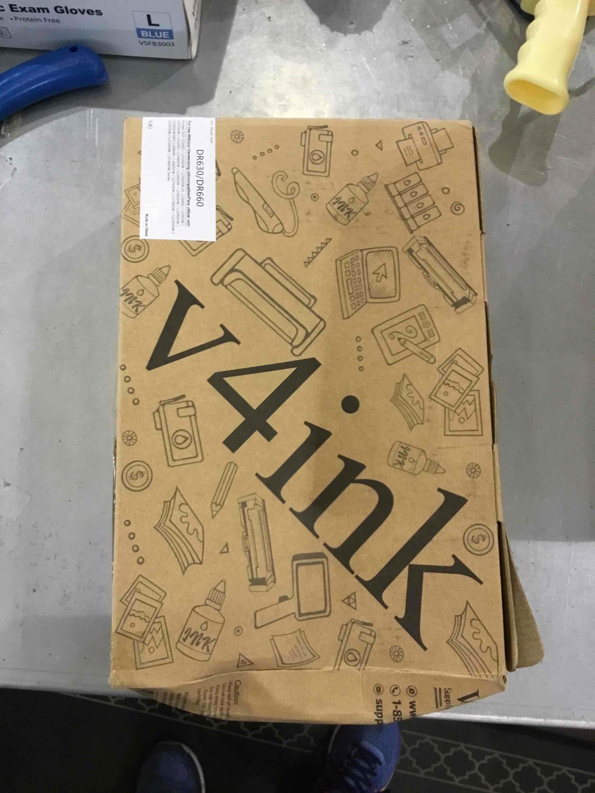 v4ink Compatible DR-630 Drum Replacement for Brother DR630 DR660 Drum for Brother HL-L2300D HL-L2320D HL-L2340DW HL-L2360DW HL-L2380DW MFC-L2700DW MFC L2720DW L2740DW DCP-L2520DW DCP-L2540DW Printer