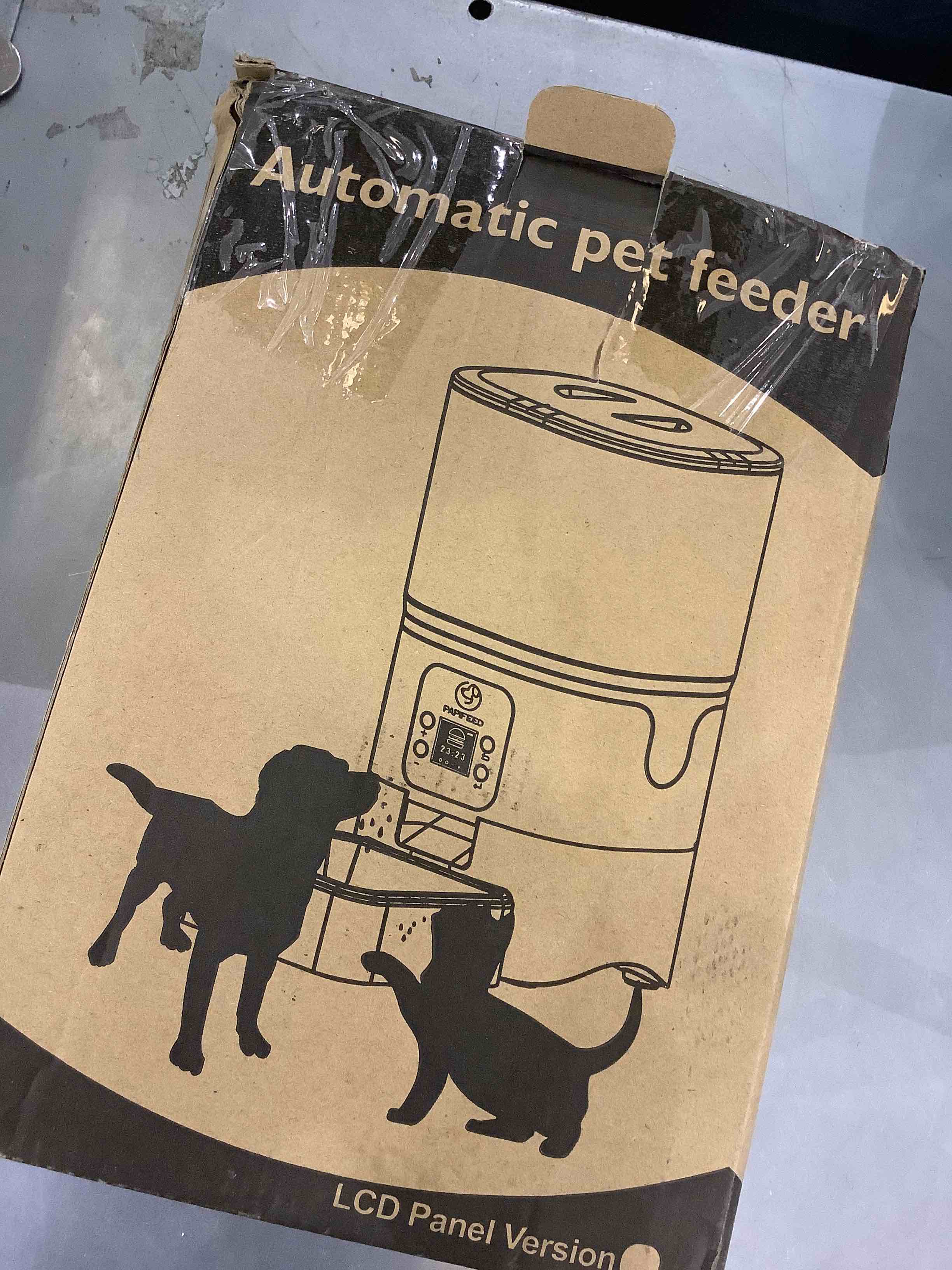 PAPIFEED Automatic Cat Feeders with APP Control, WiFi Enabled Smart Dry Food Dispenser with Alexa,Detachable Pet Feeder for Cleaning,Up to 30 Meals Per Day for Cats,Large Dogs,Multiple Pets(25 Cup/6L)