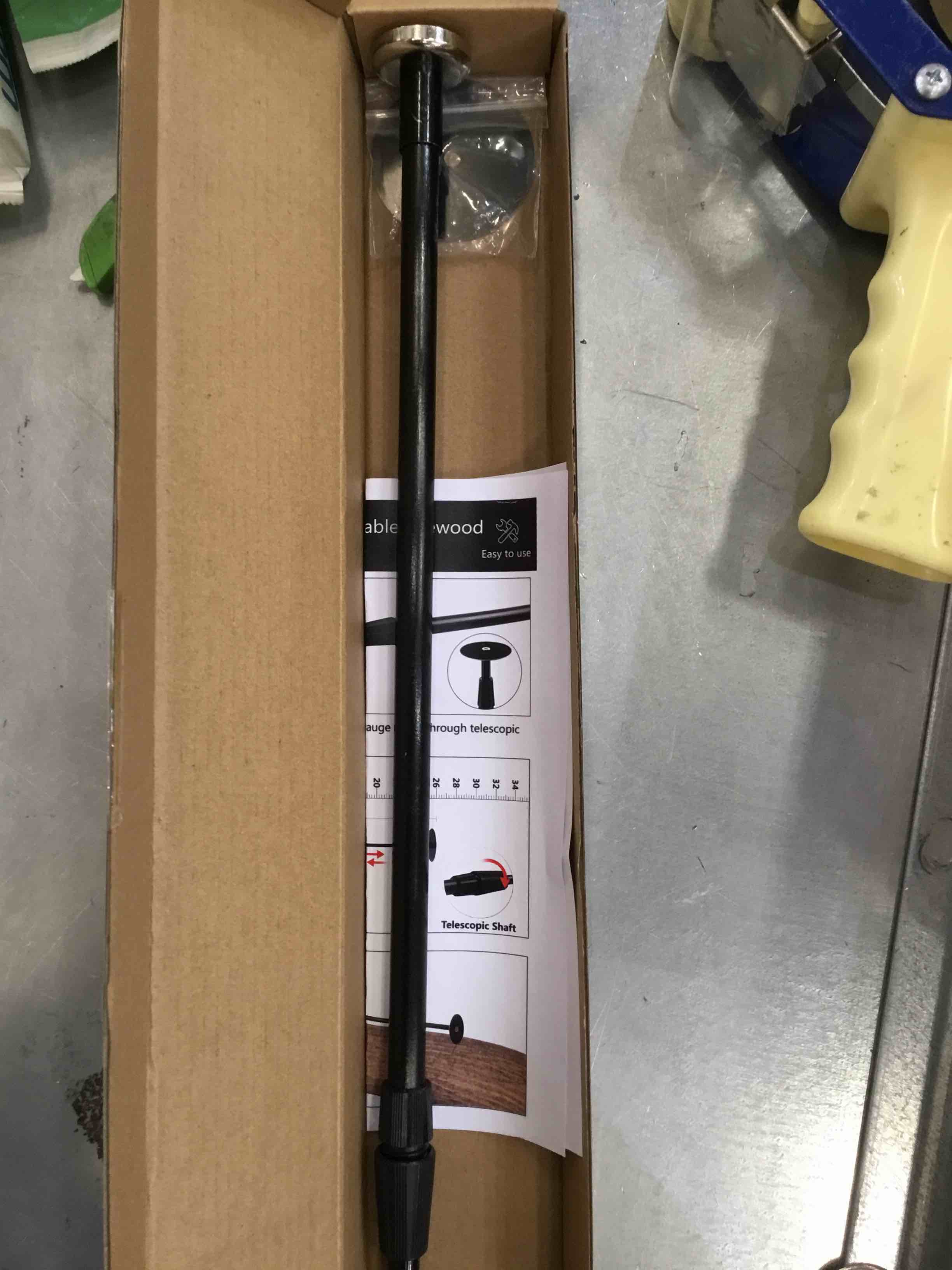 Riomhorry Firewood Measuring Tool, Adjustable Firewood Cutting Tool Freely Adjust between 16'' and 26'', Firewood Gauge Attaches to Chainsaw Bar to Measure Firewood Length